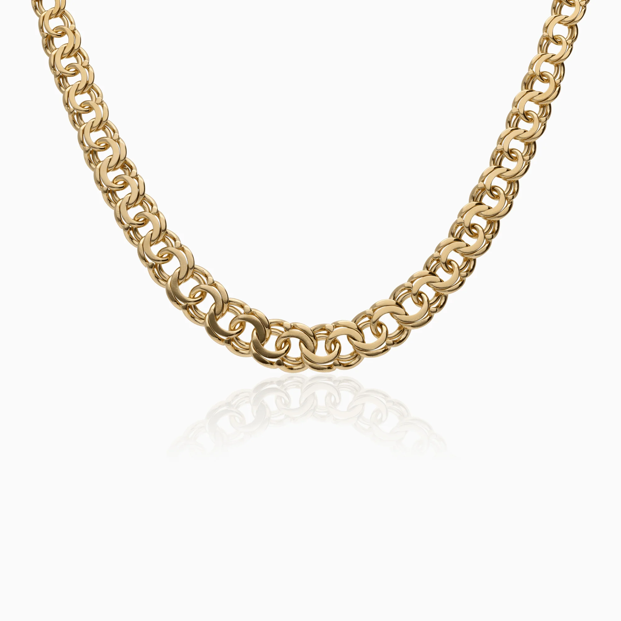 Bismarck chain 42.98g 18K gold - Image 2