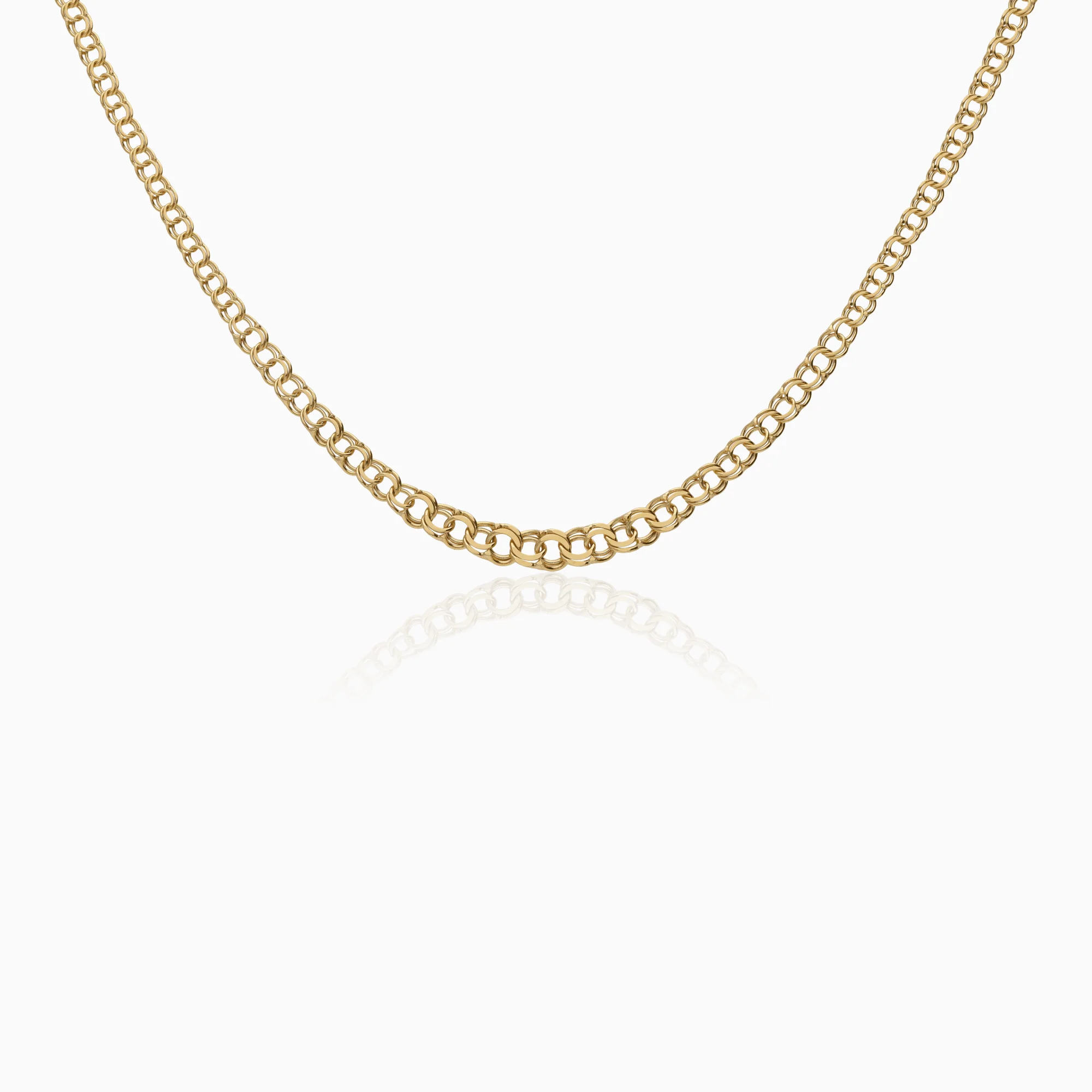 Bismarck chain 5.22g 18K gold