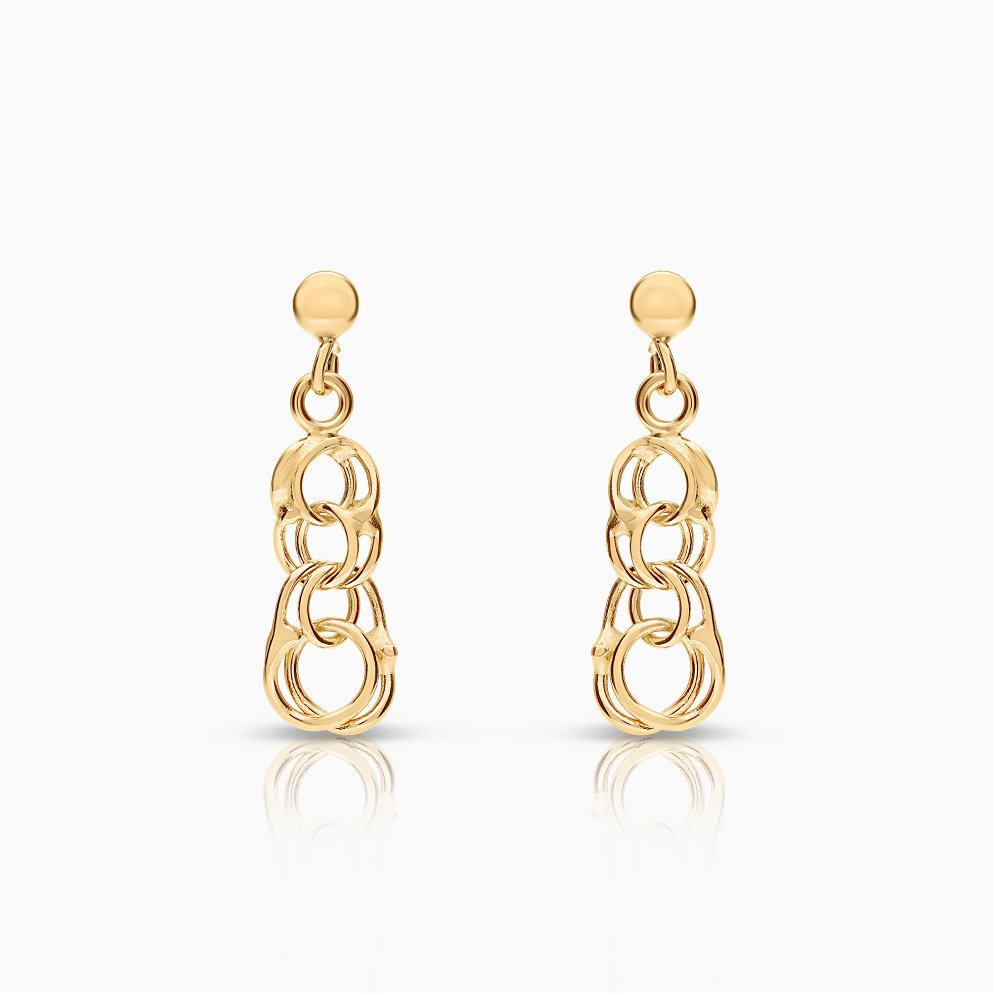 Bismarck earring 0.96g 18K gold