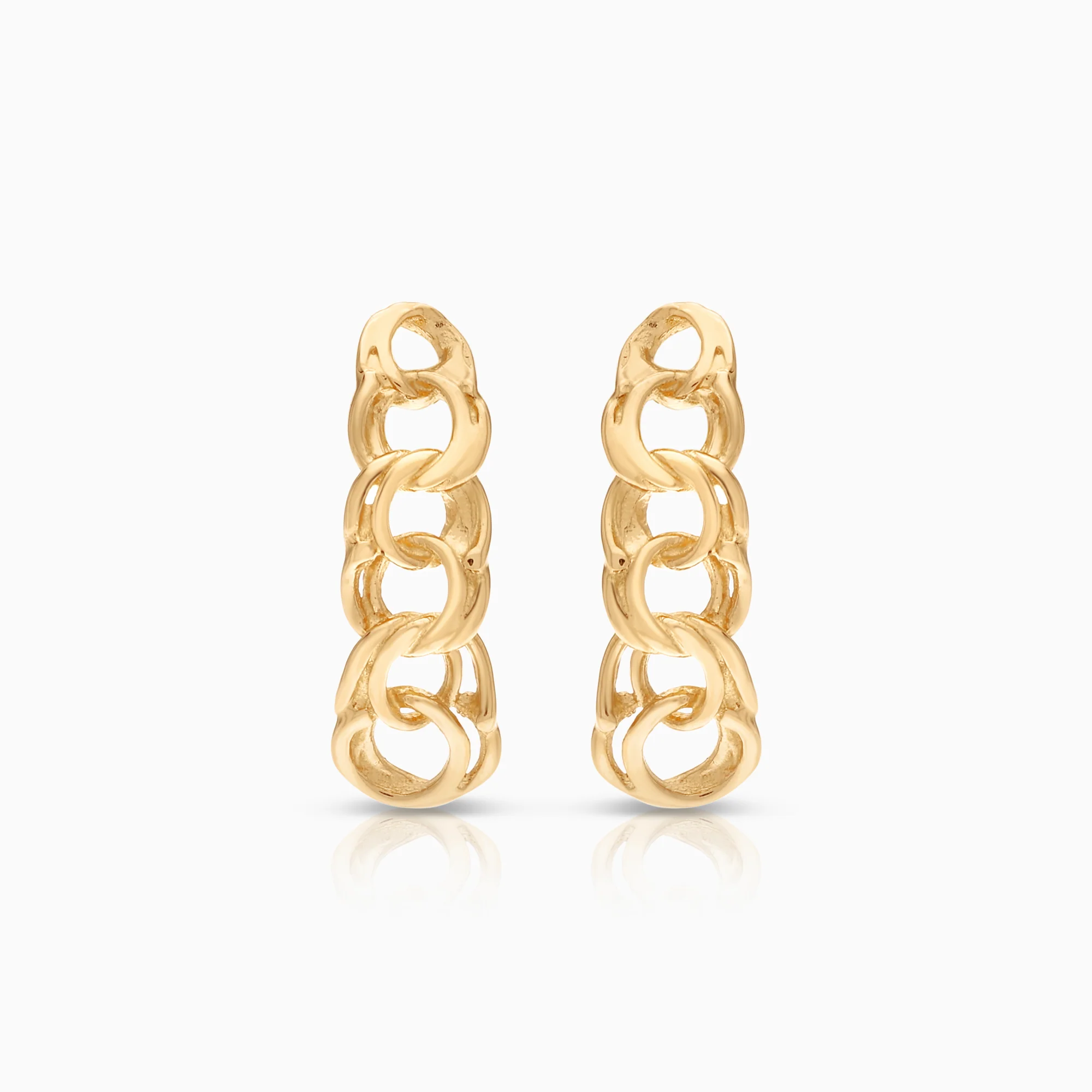 Bismarck earrings 0.97g 18K gold