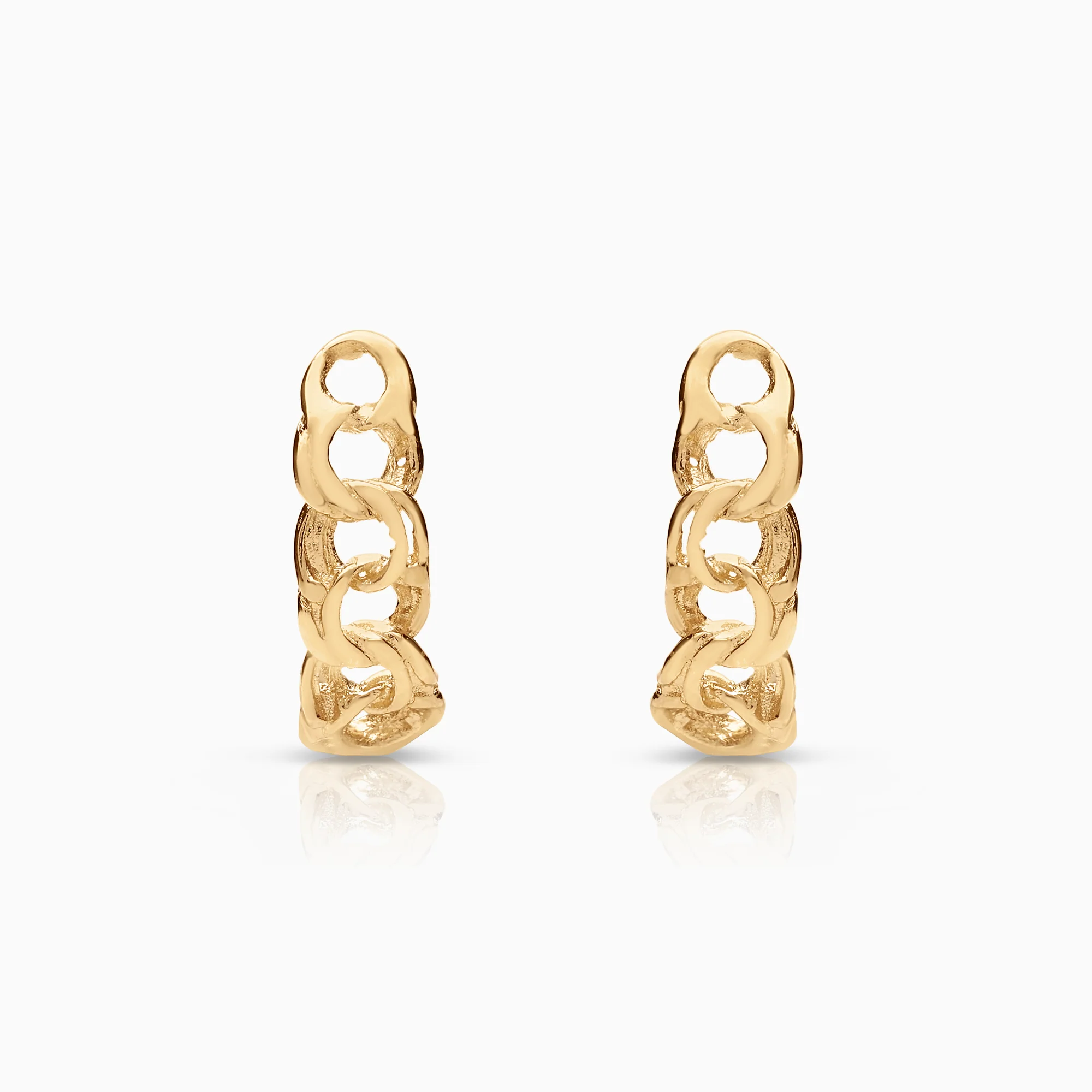 Bismarck earrings 1.00g 18K gold