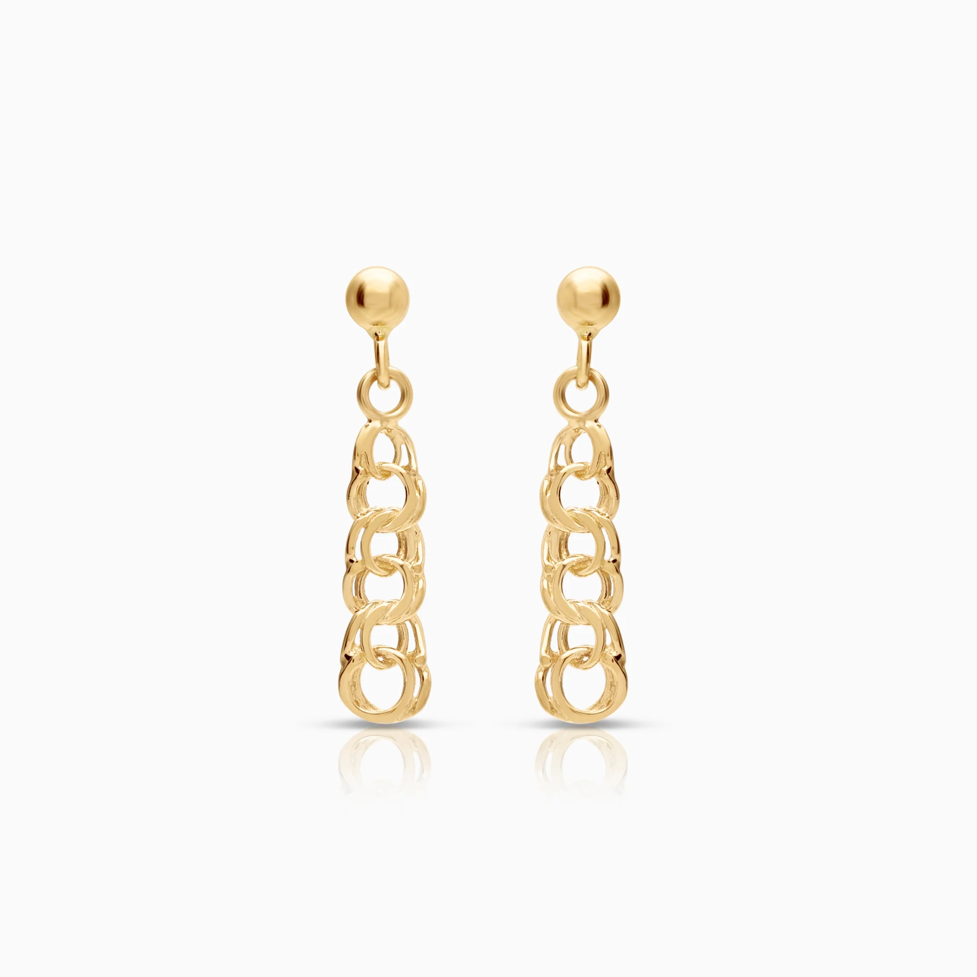 Bismarck earrings 1.23g 18K gold