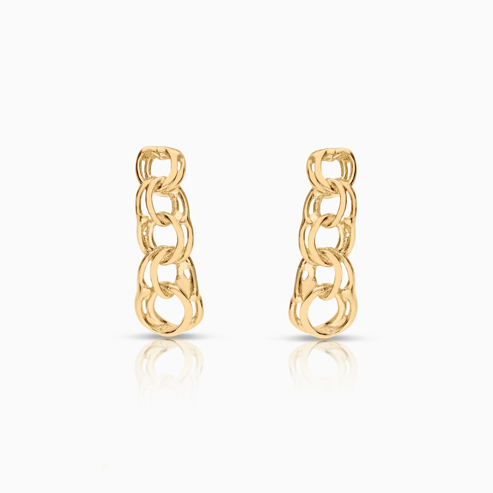 Bismarck earring 1.26g 18K gold