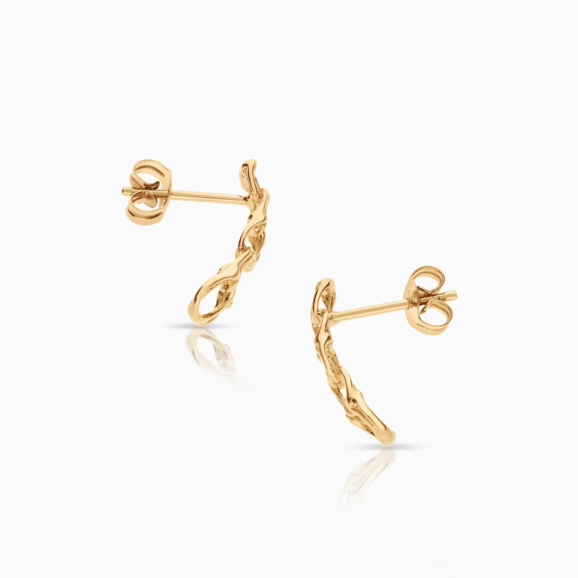 Bismarck earring 1.26g 18K gold - Image 2