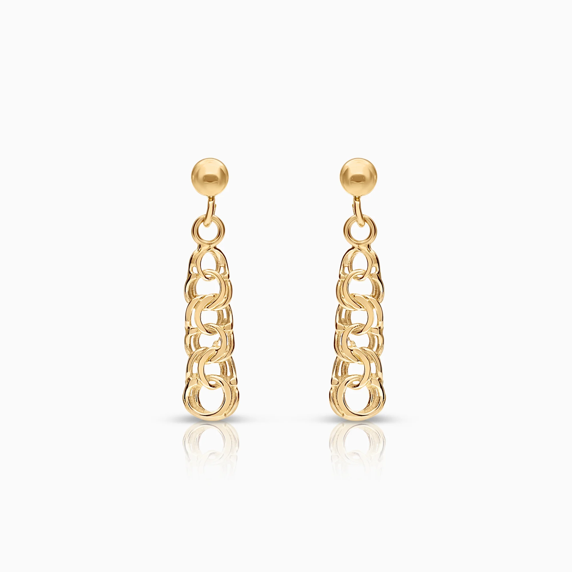 Bismarck earring 1.26g 18K gold