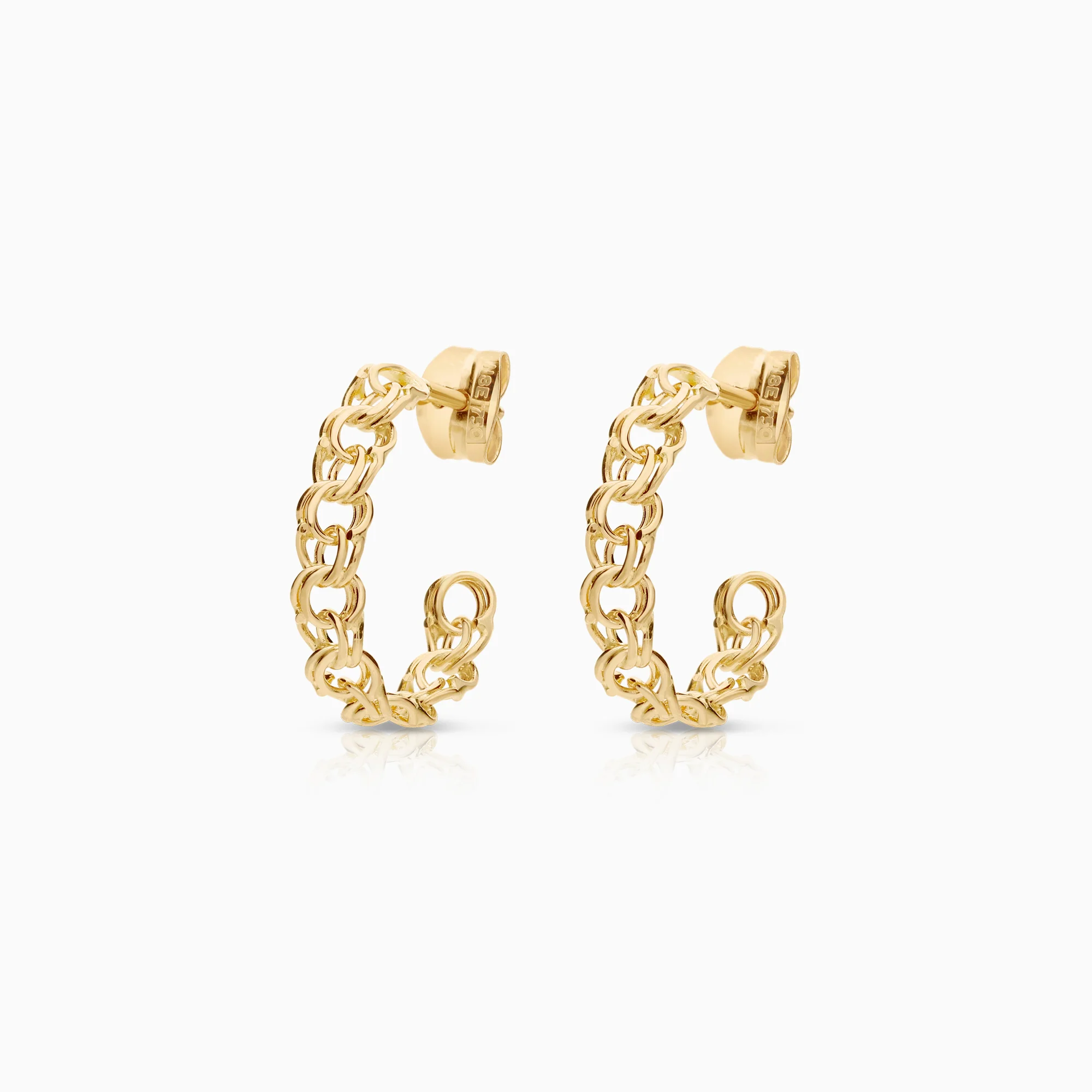 Bismarck earrings 1.37g 18K gold