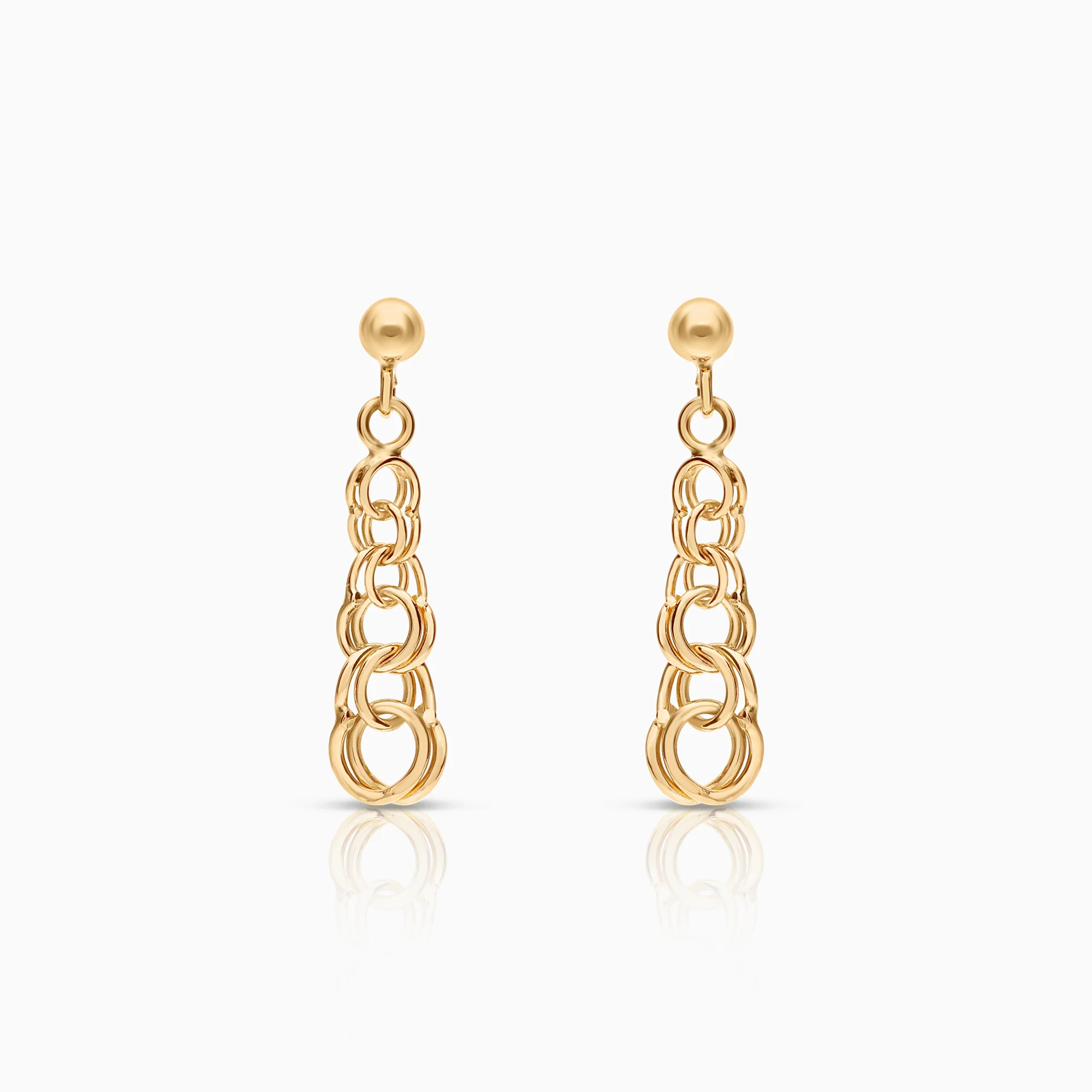 Bismarck earring 1.60g 18K gold