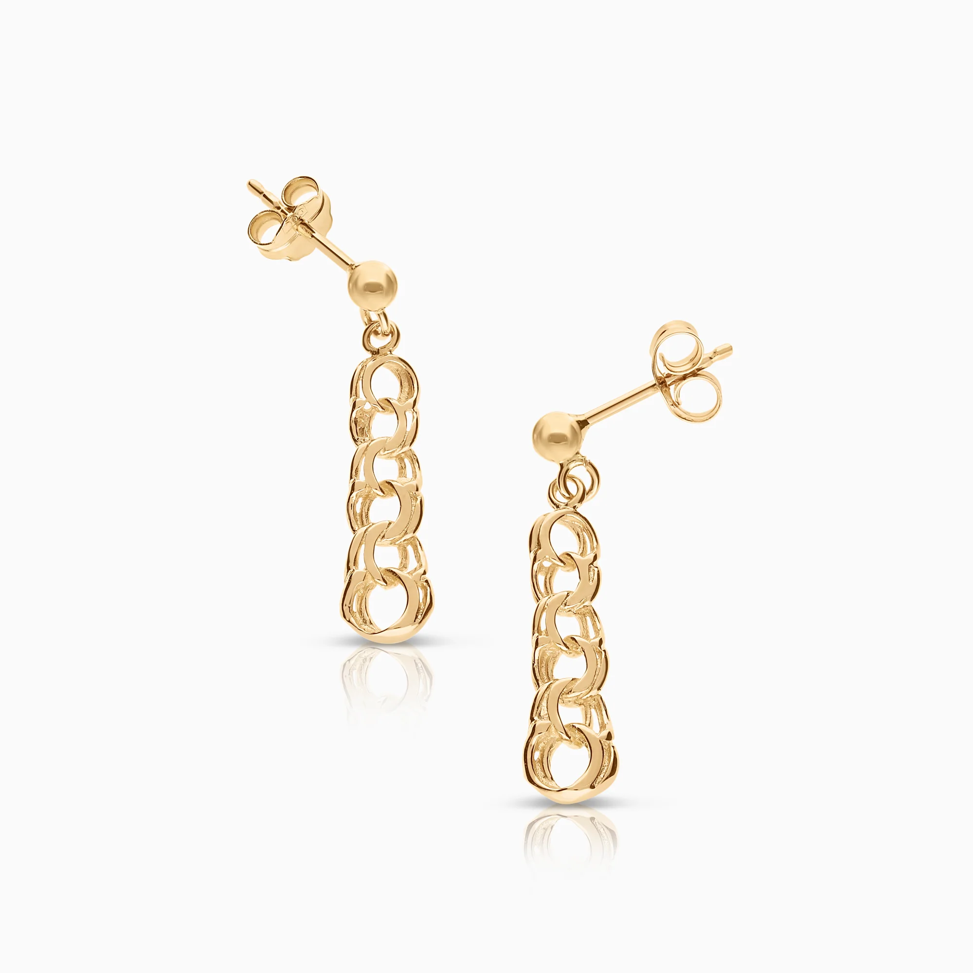 Bismarck earrings 1.83g 18K gold - Image 2