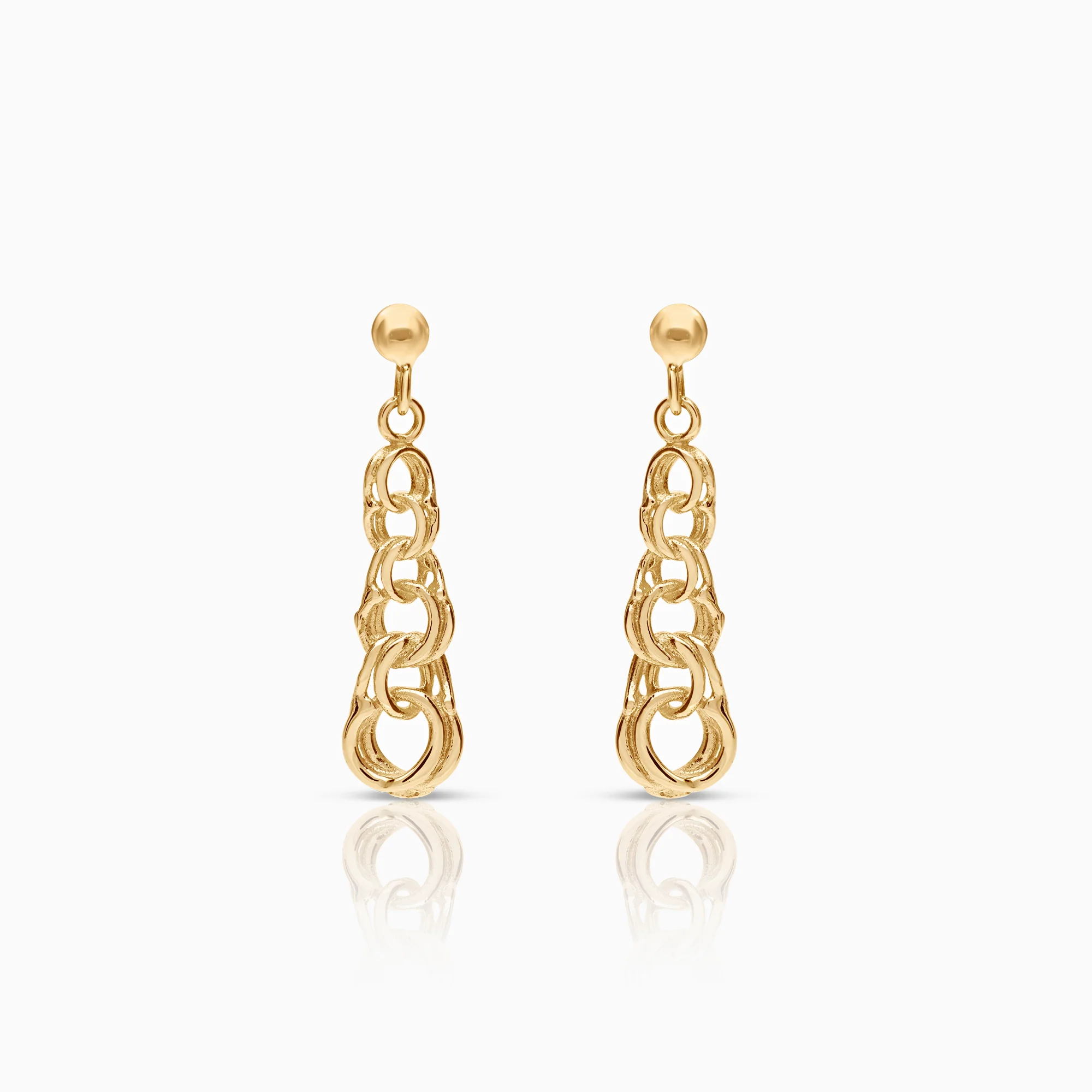 Bismarck earrings 2.19g 18K gold