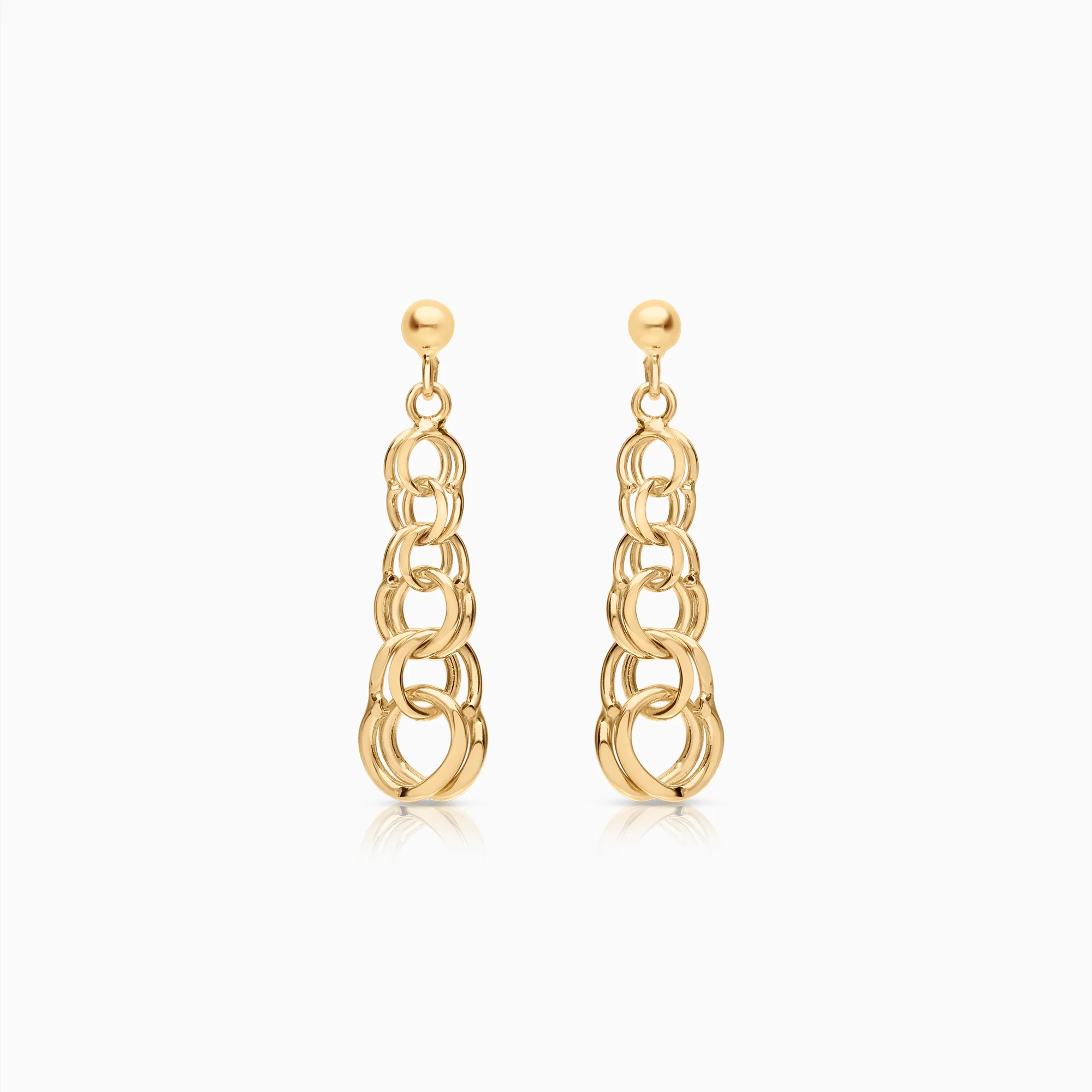 Bismarck earrings 2.51g 18K gold
