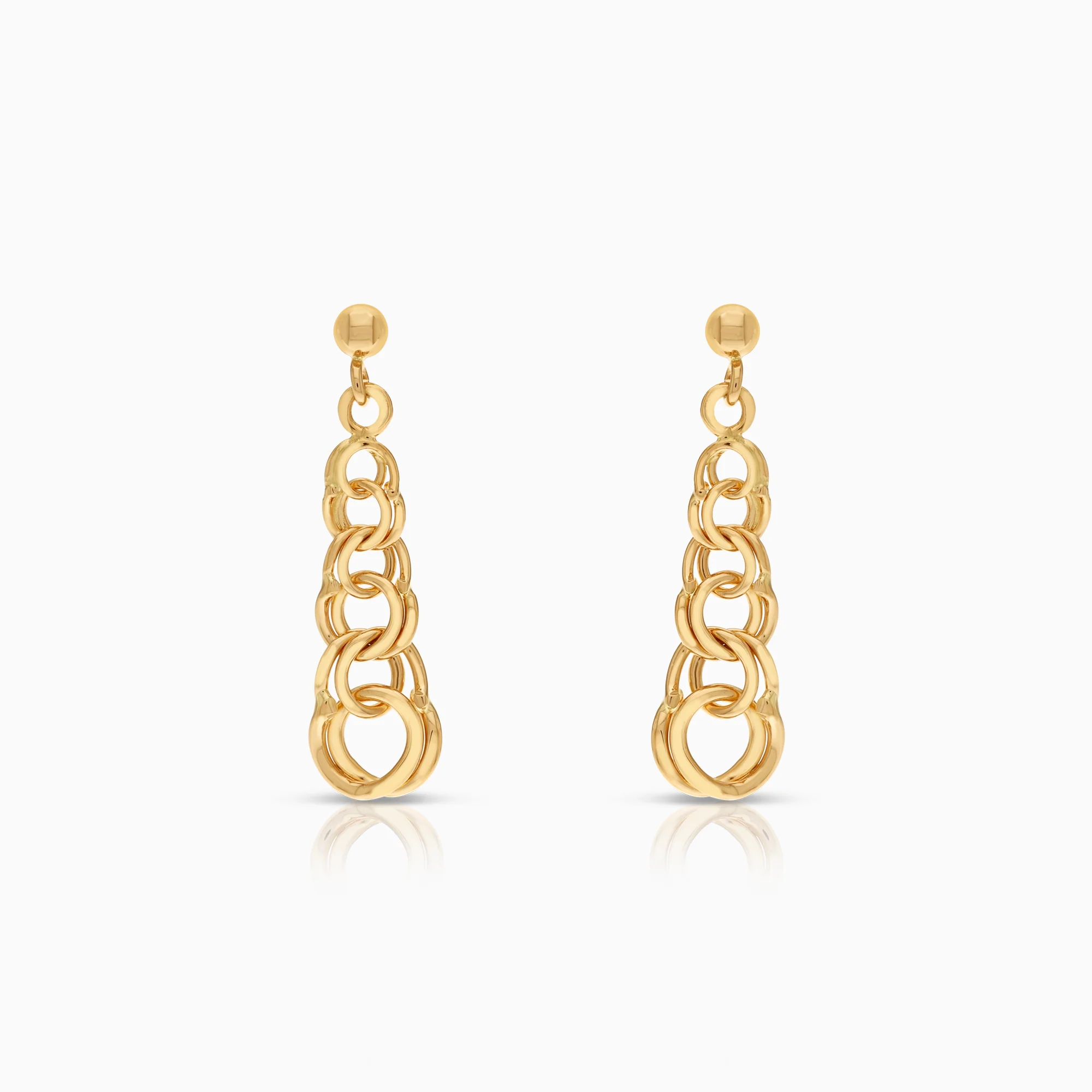 Bismarck Earrings 2.61g 18K Gold
