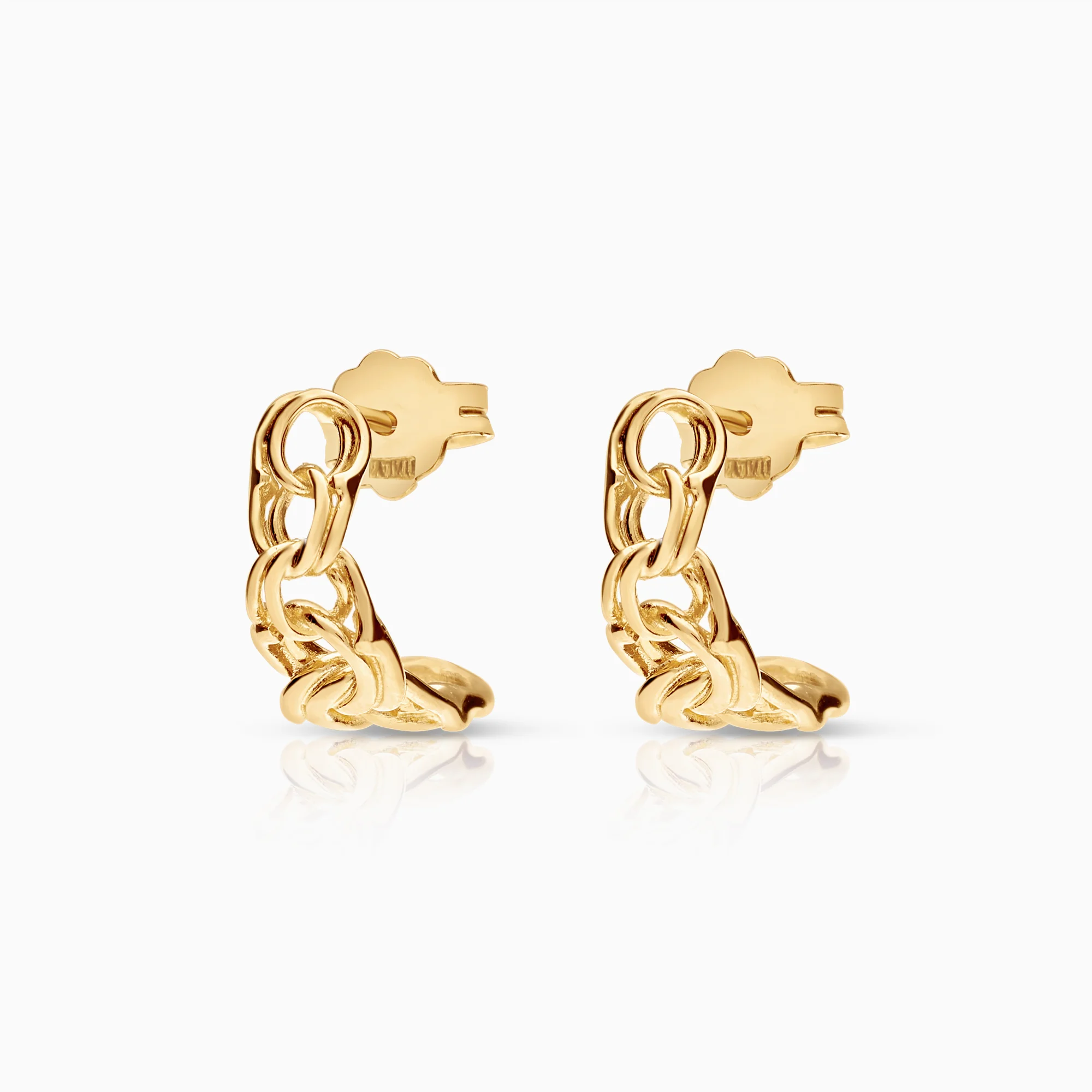 Bismarck earring 3.00g 18K gold