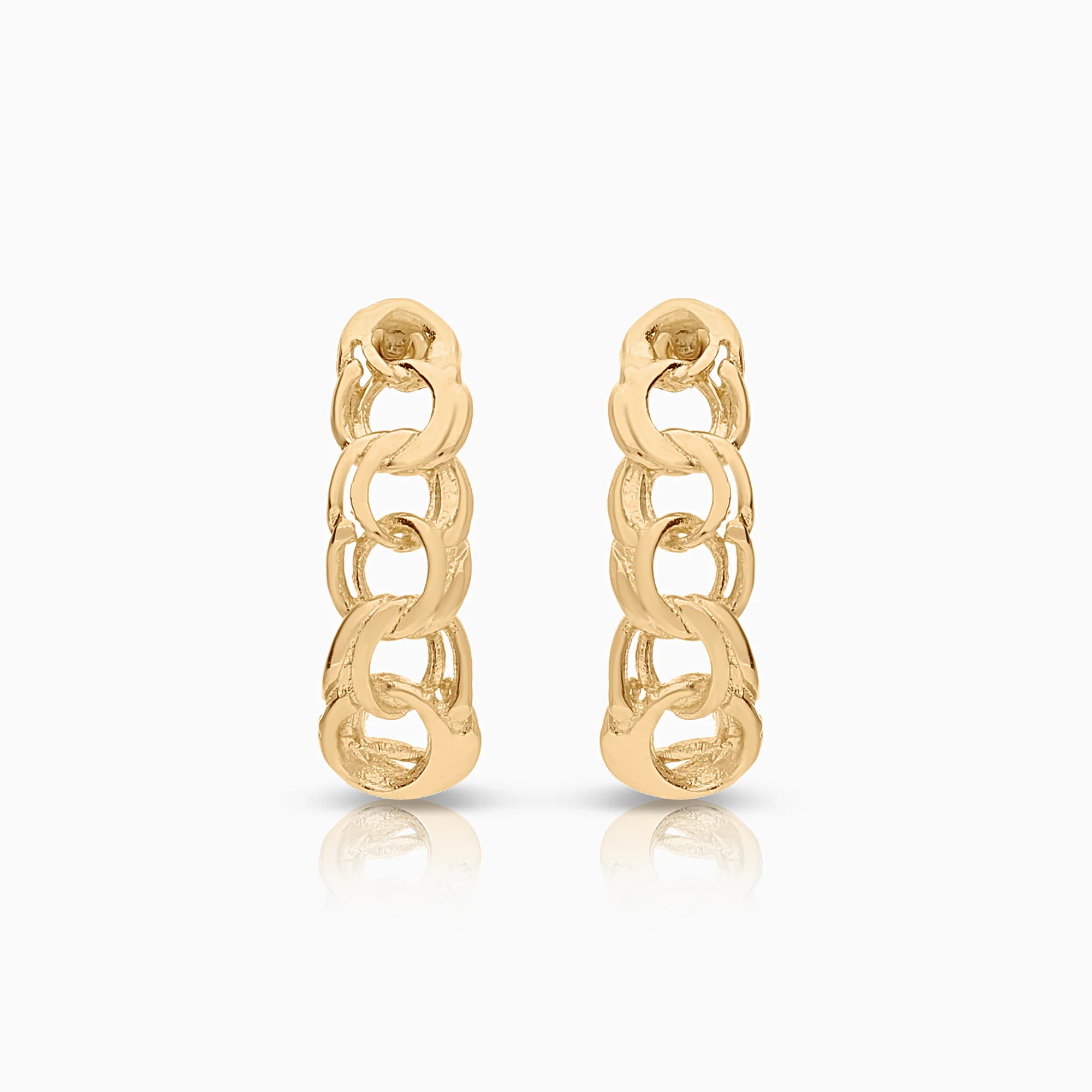 Bismarck Earrings 0.93g 18K Gold