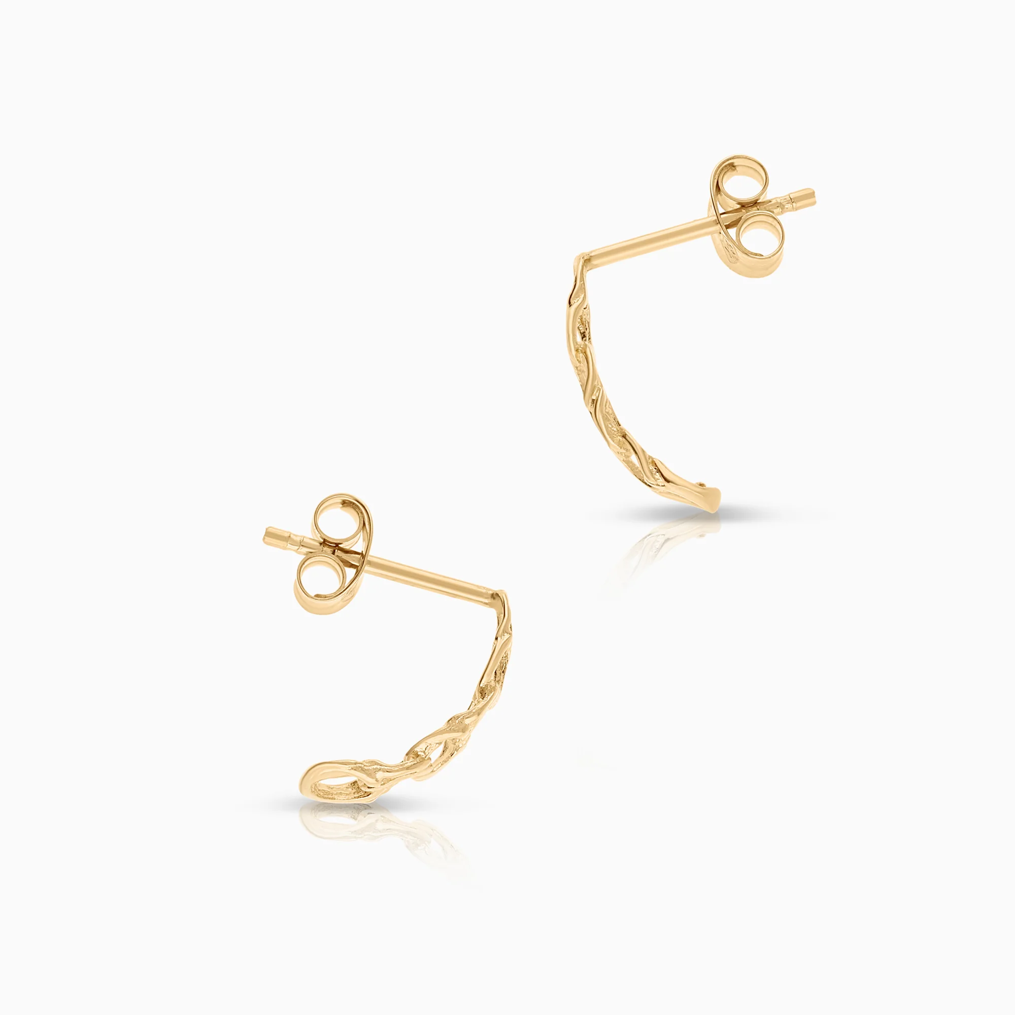 Bismarck Earrings 0.93g 18K Gold - Image 2