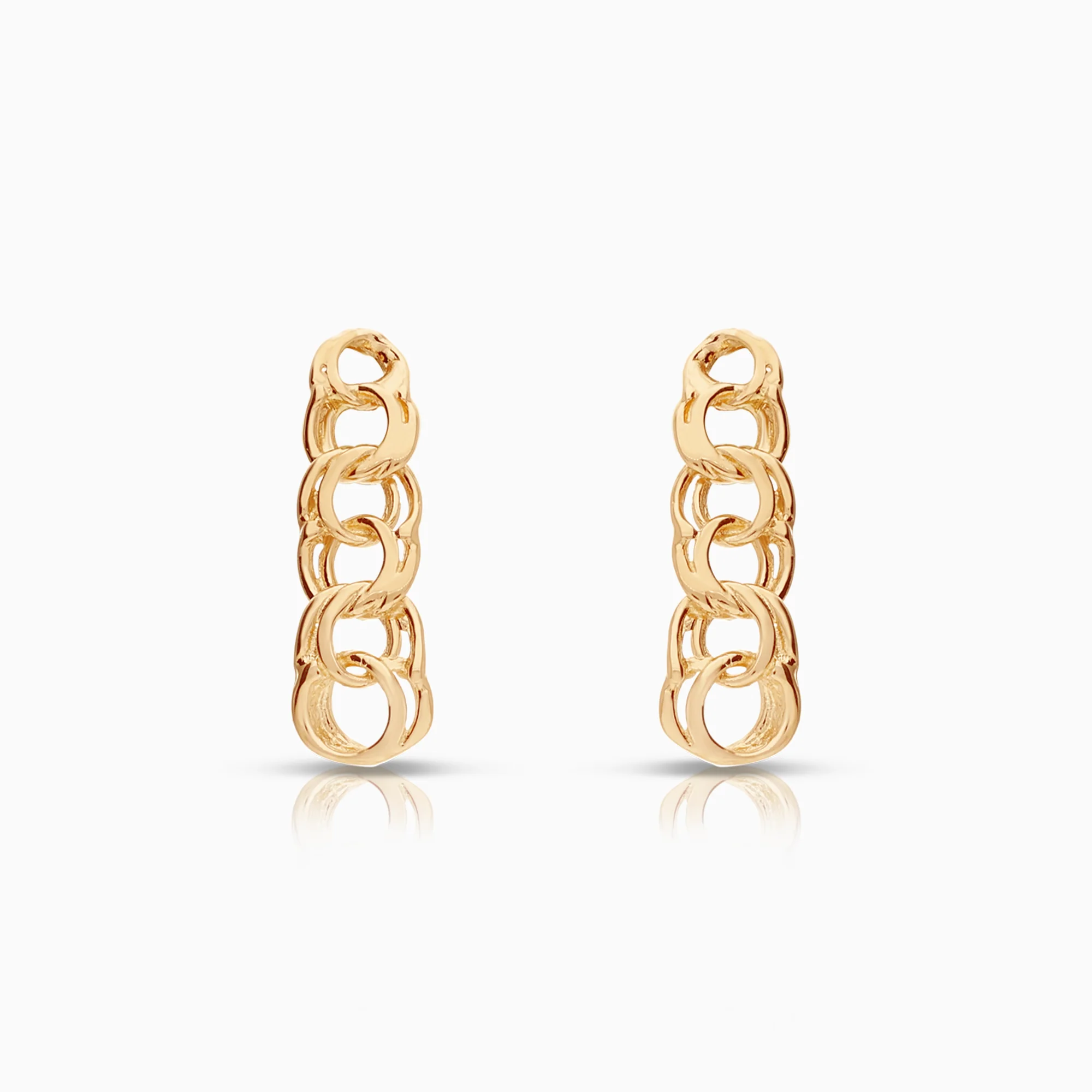 Bismarck earrings 0.94g 18K gold