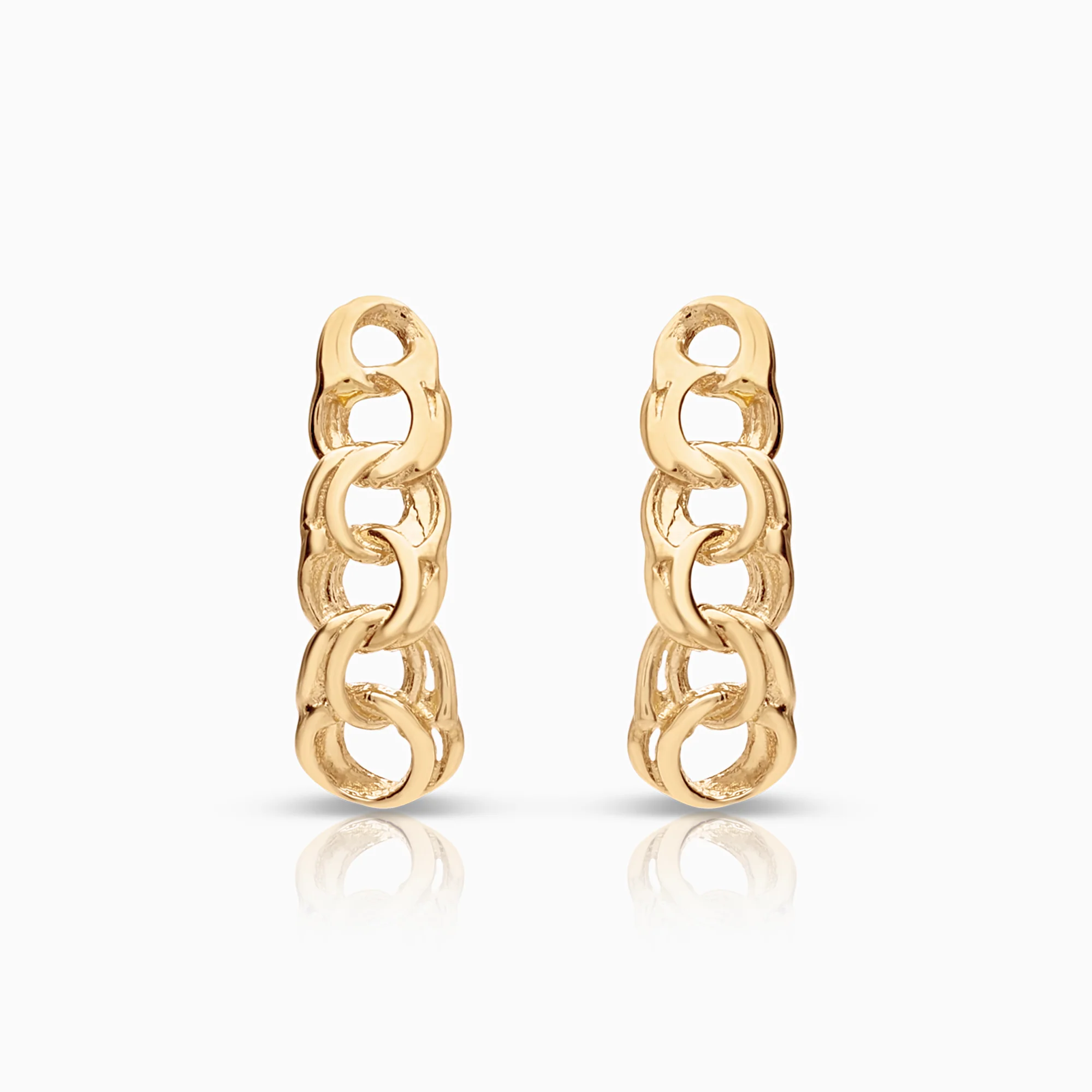 Bismarck earrings 0.99g 18K gold