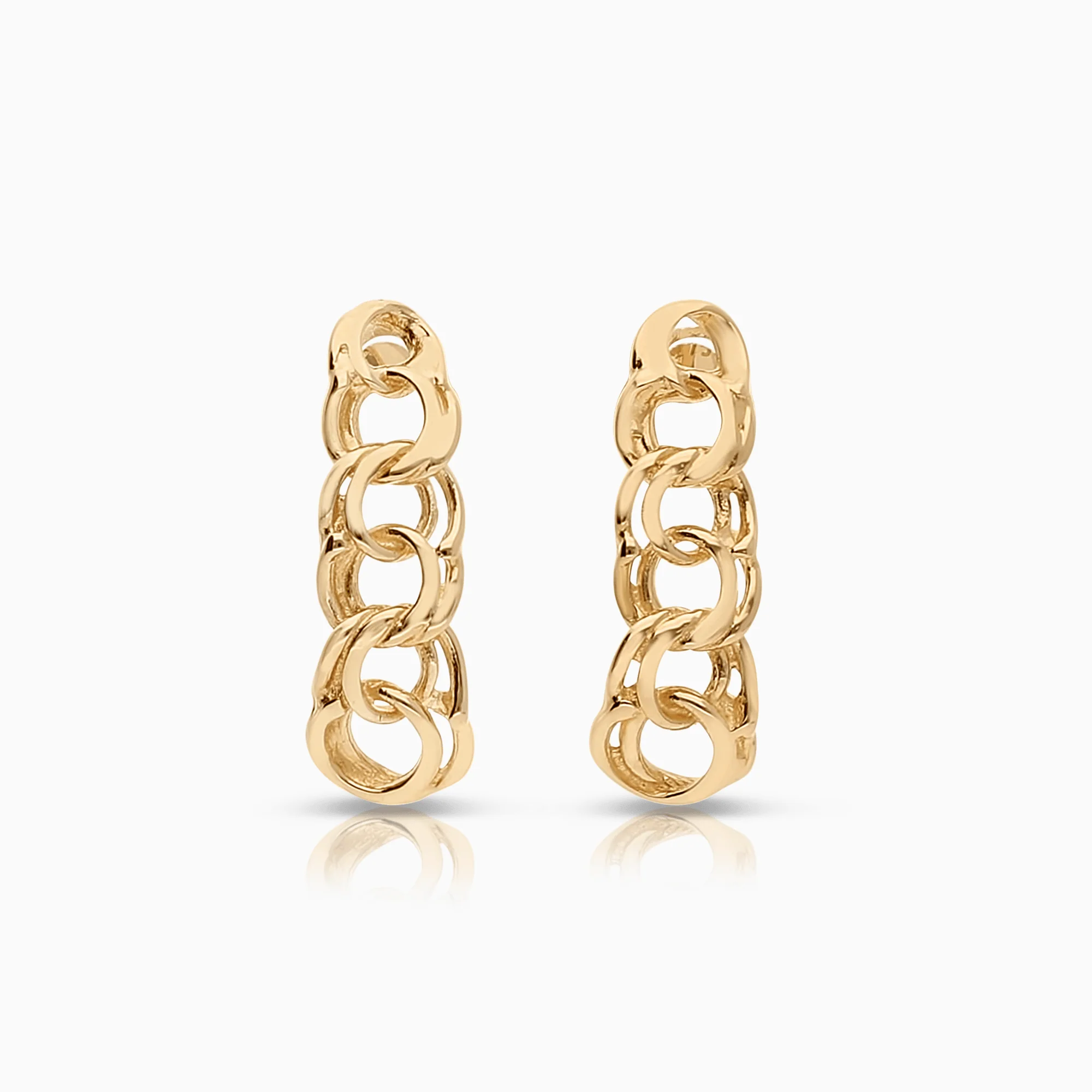 Bismarck Earrings 0.93g 18K Gold