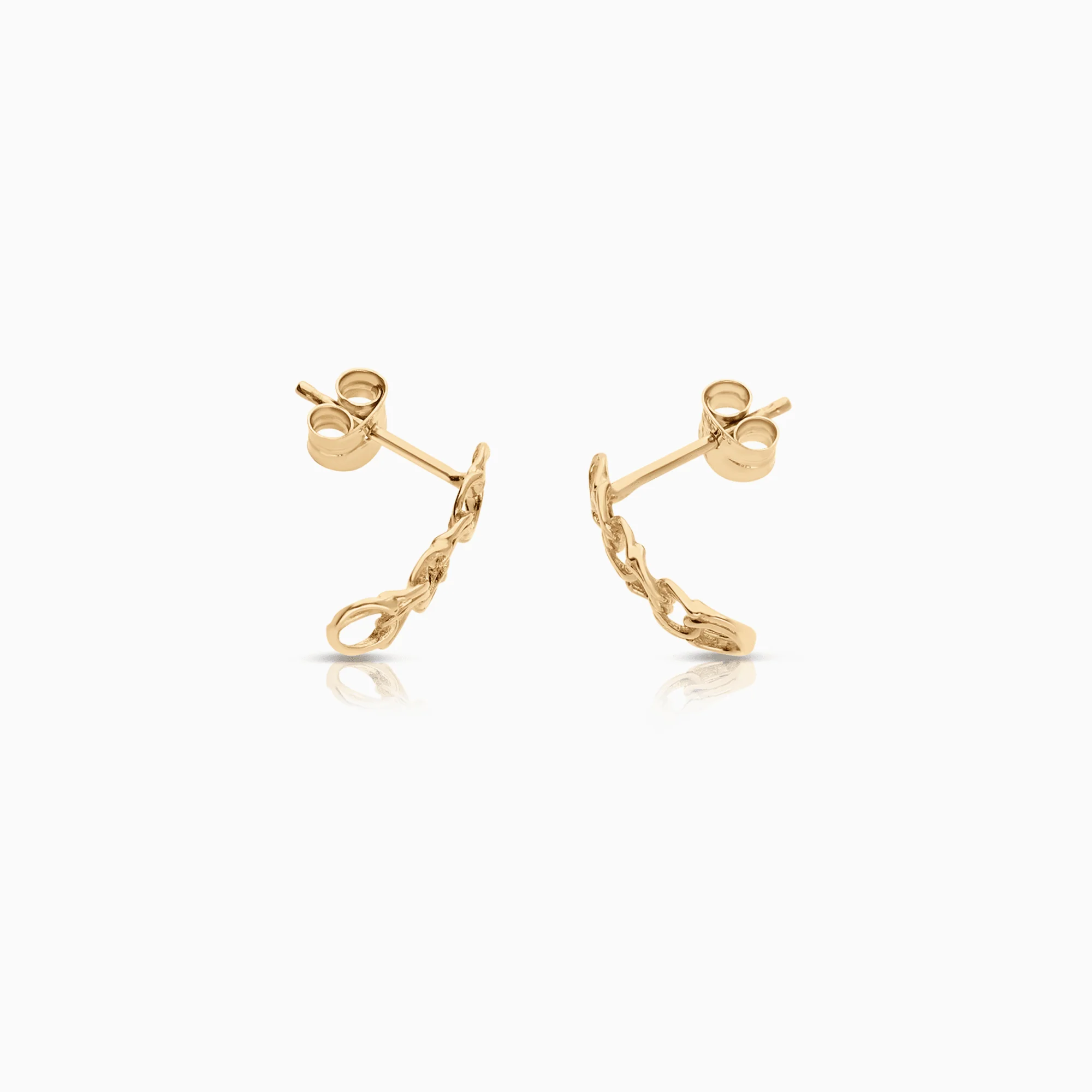 Bismarck Earrings 0.93g 18K Gold - Image 2