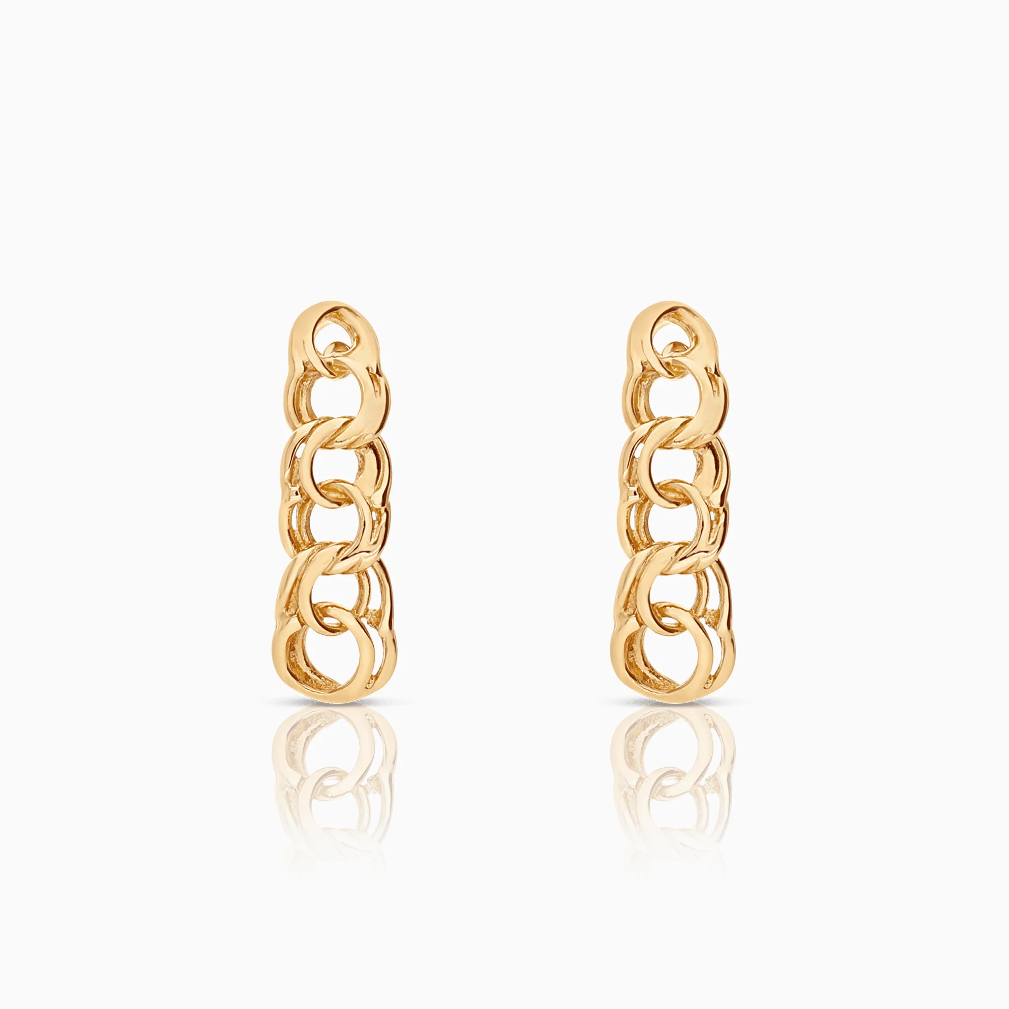 Bismarck earrings 0.97g 18K gold