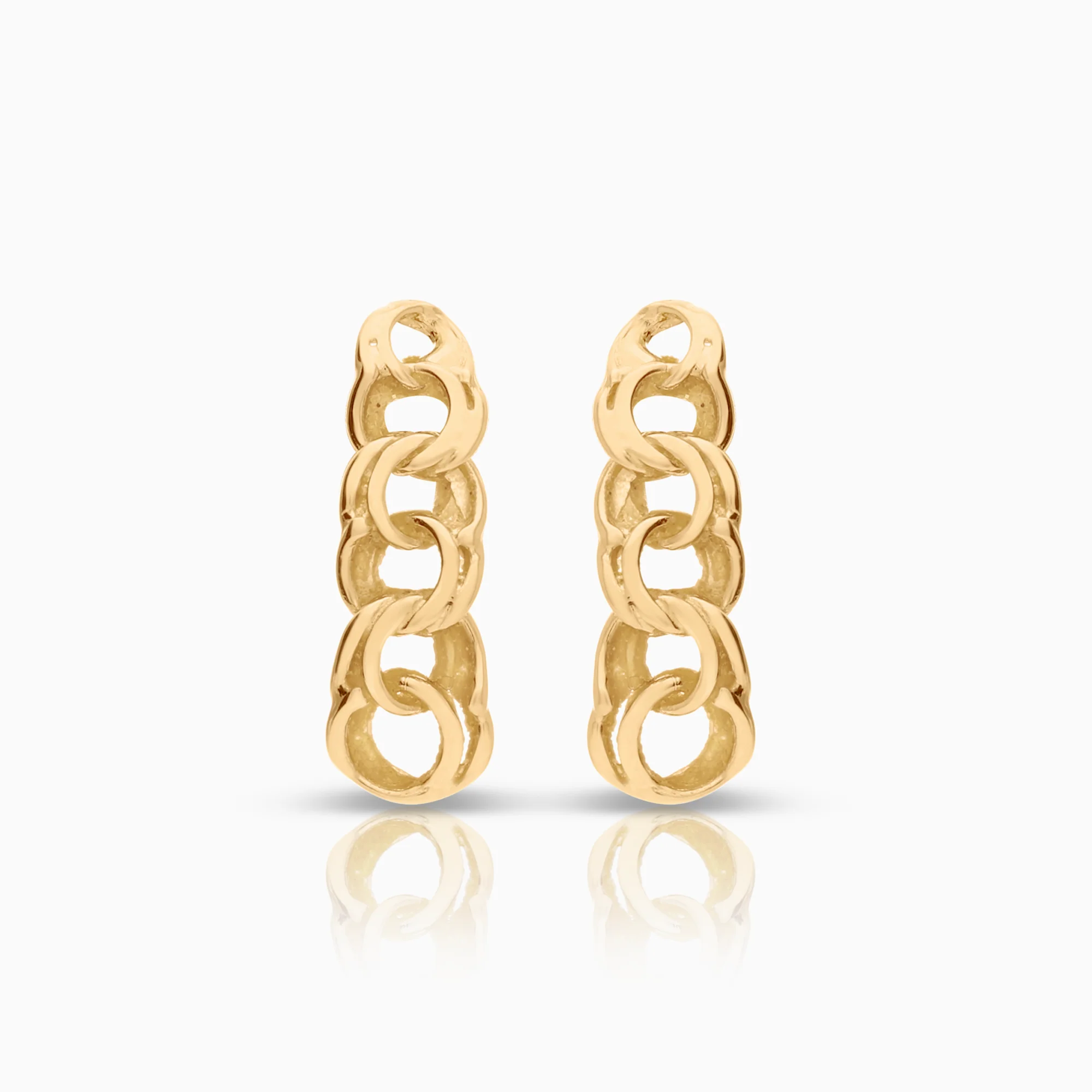 Bismarck earrings 1.00g 18K gold