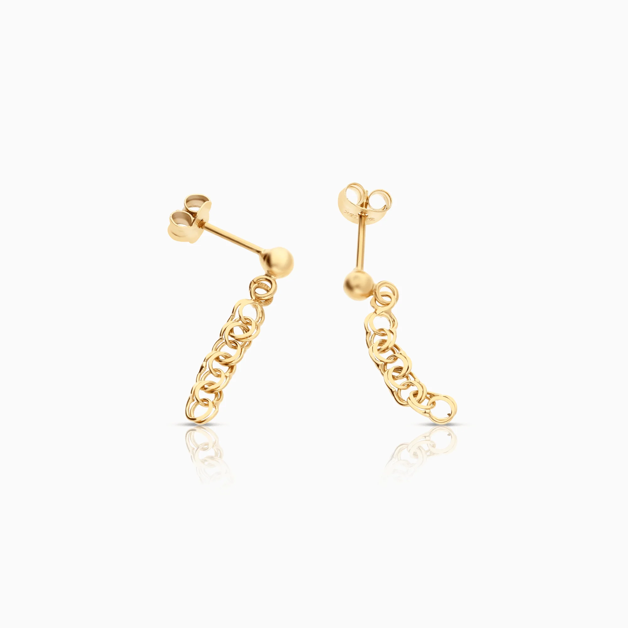 Bismarck earrings 1.0g 18K gold - Image 2