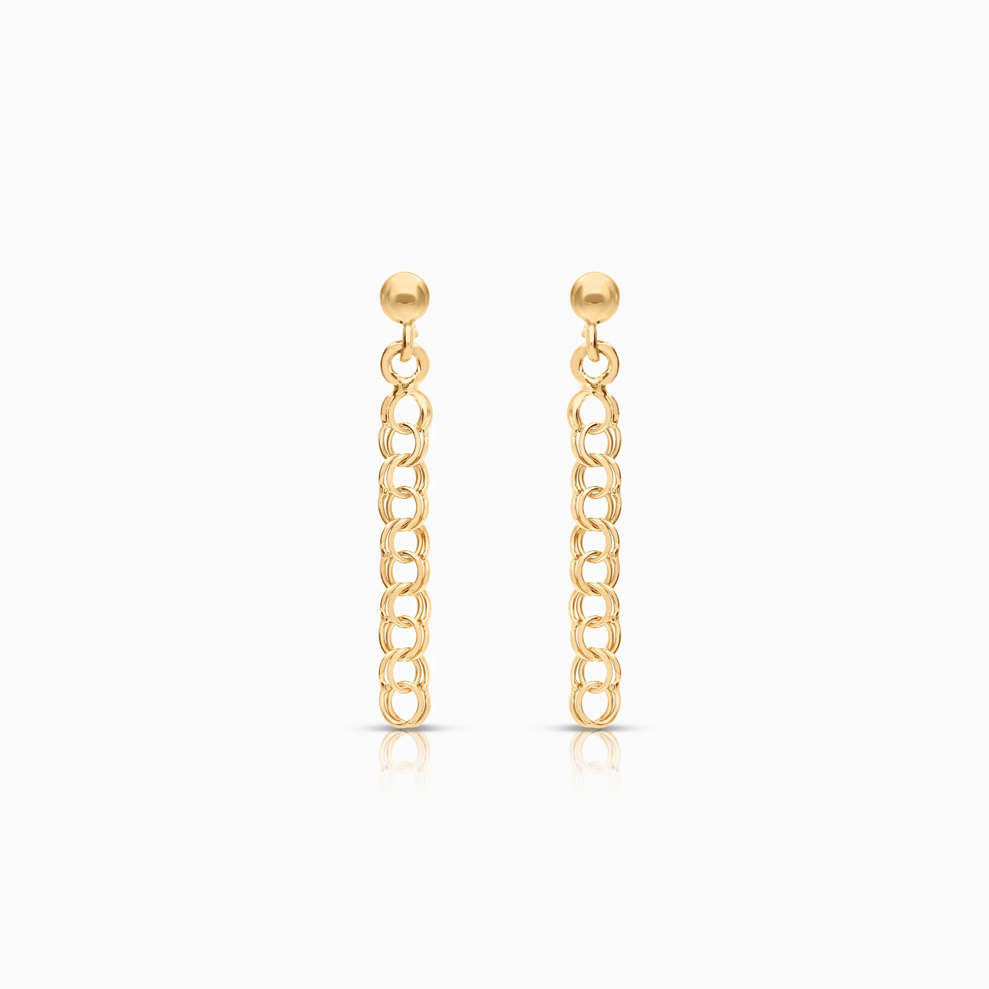 Bismarck earrings 1.14g 18K gold