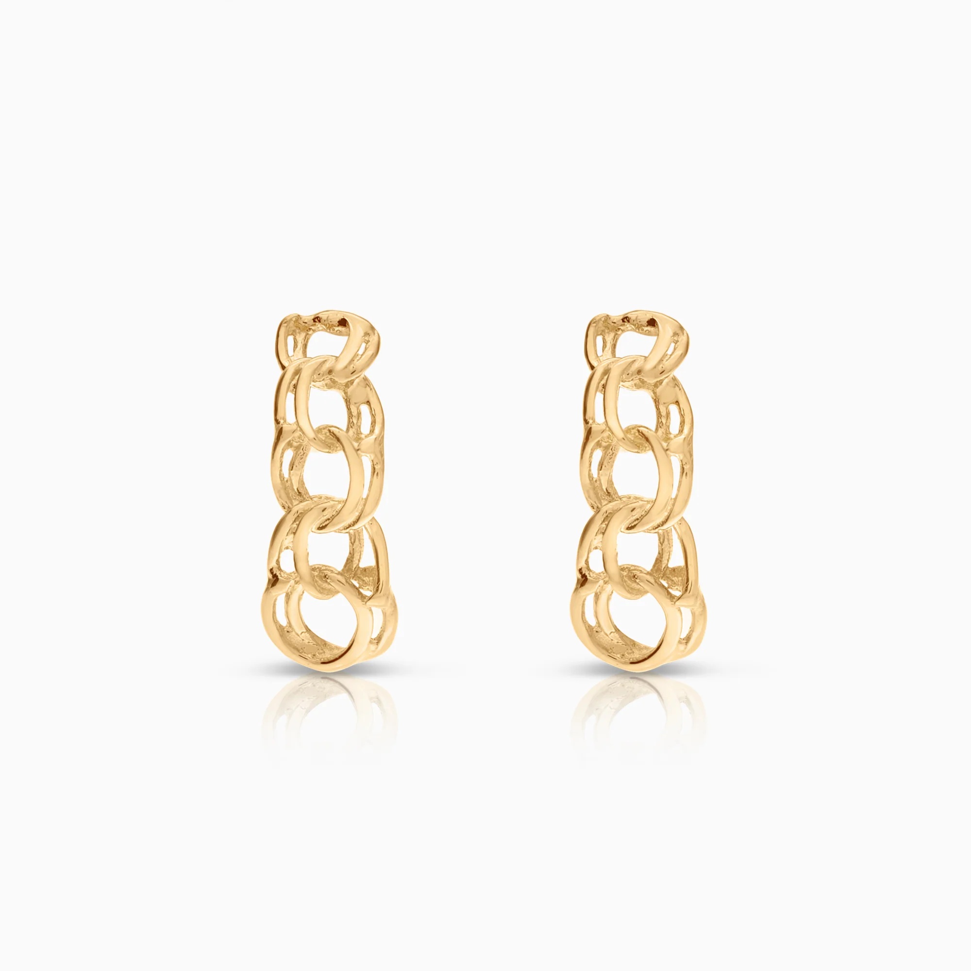 Bismarck earrings 1.17g 18K gold