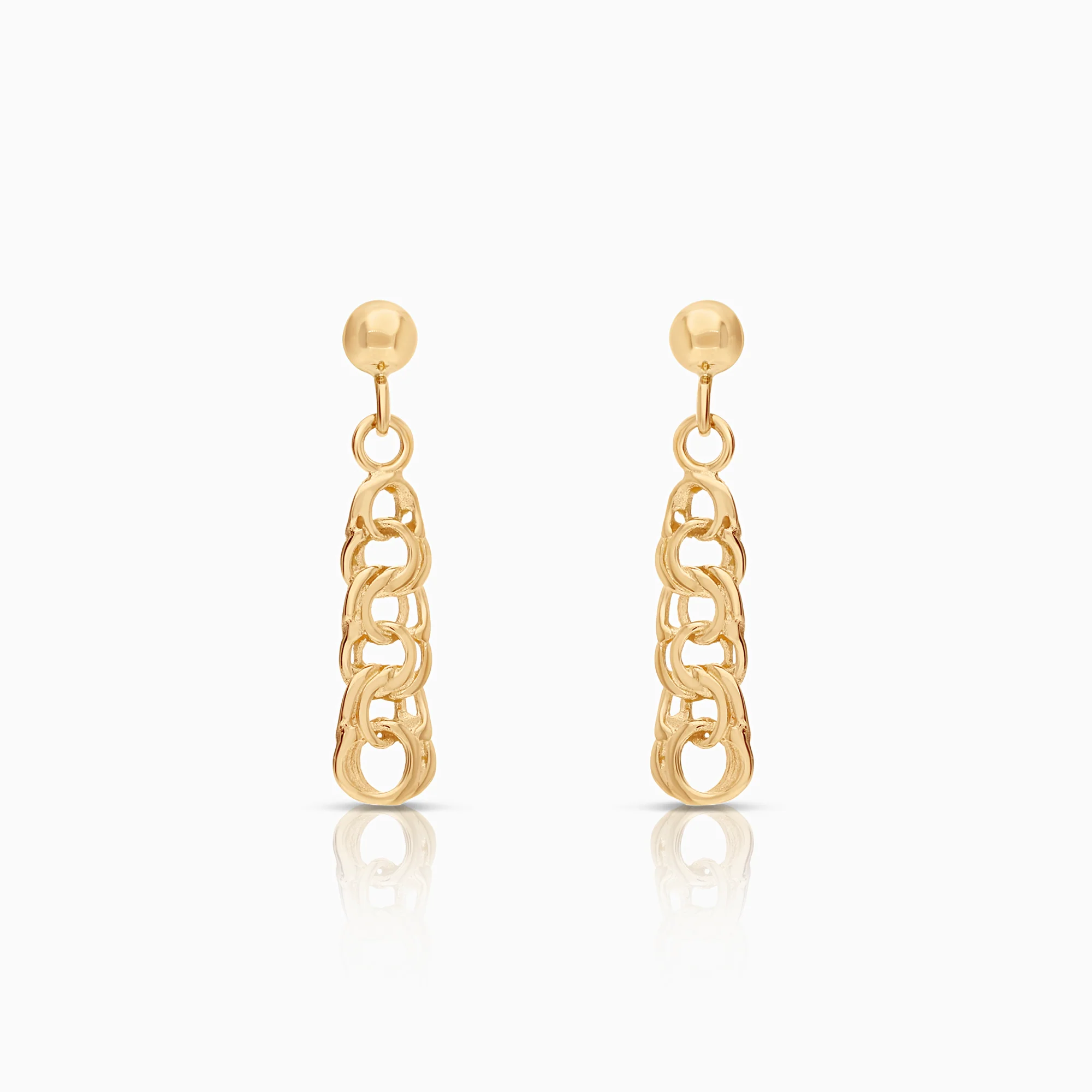 Bismarck earrings 1.19g 18K gold