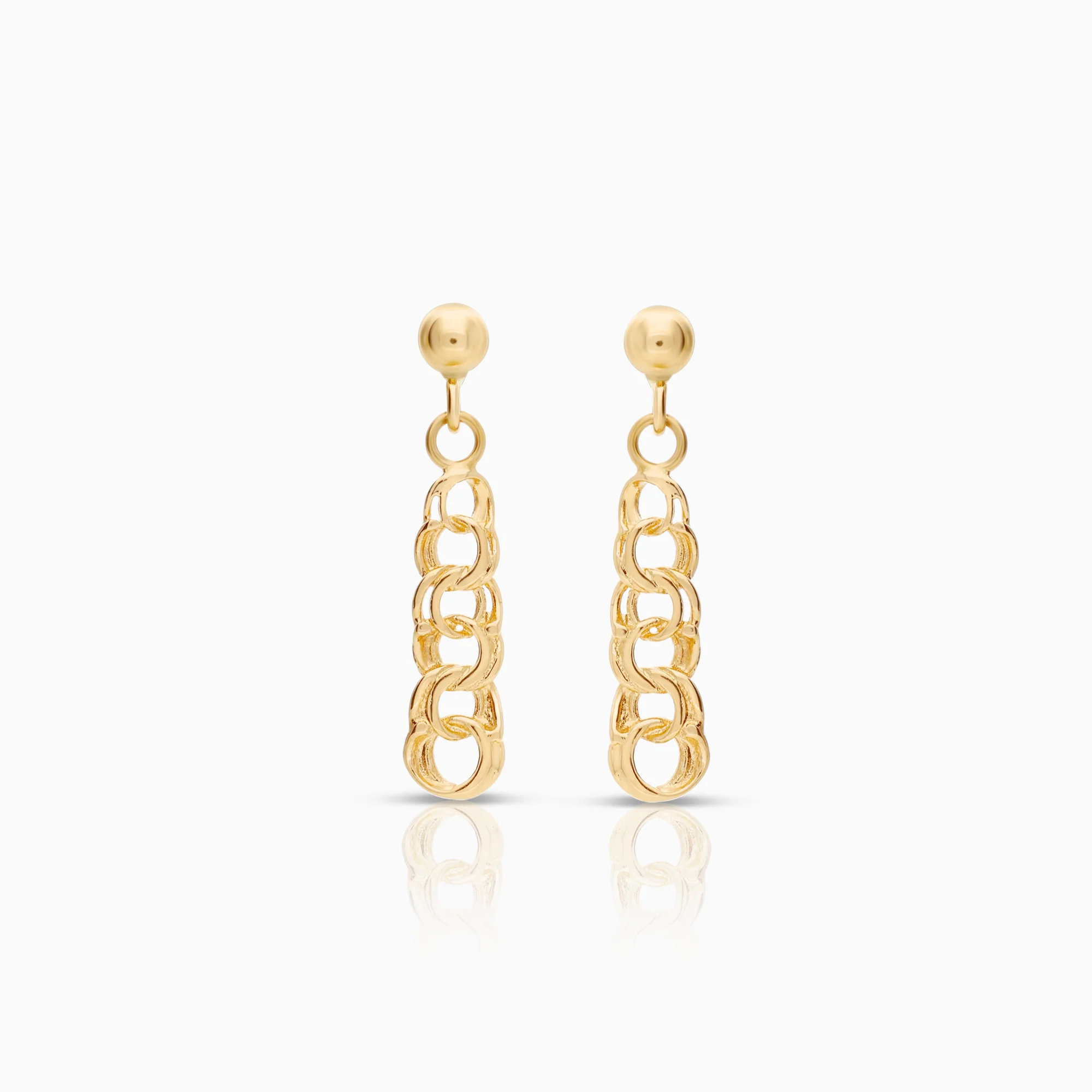 Bismarck earrings 1.27g 18K gold