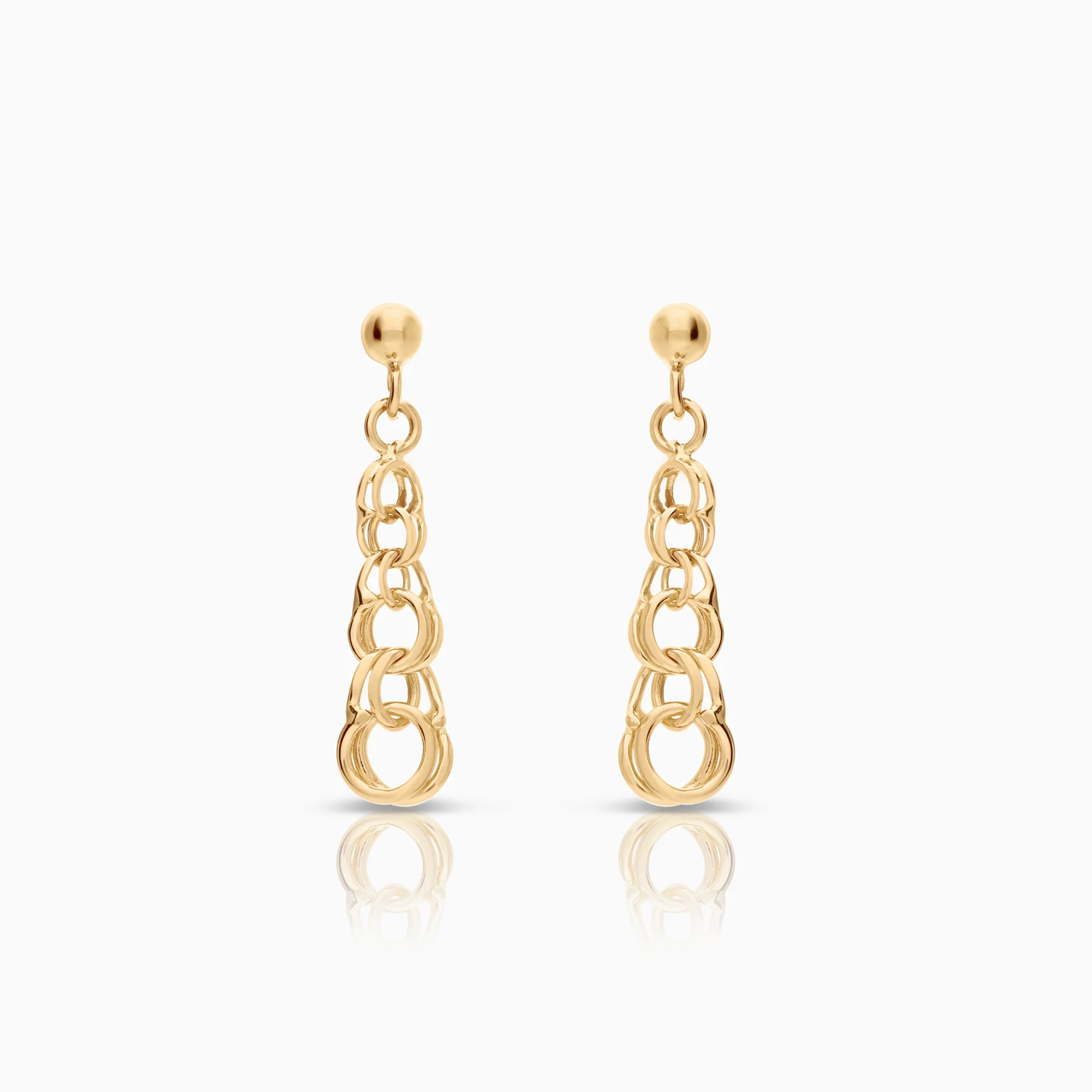 Bismarck earrings 1.41g 18K gold