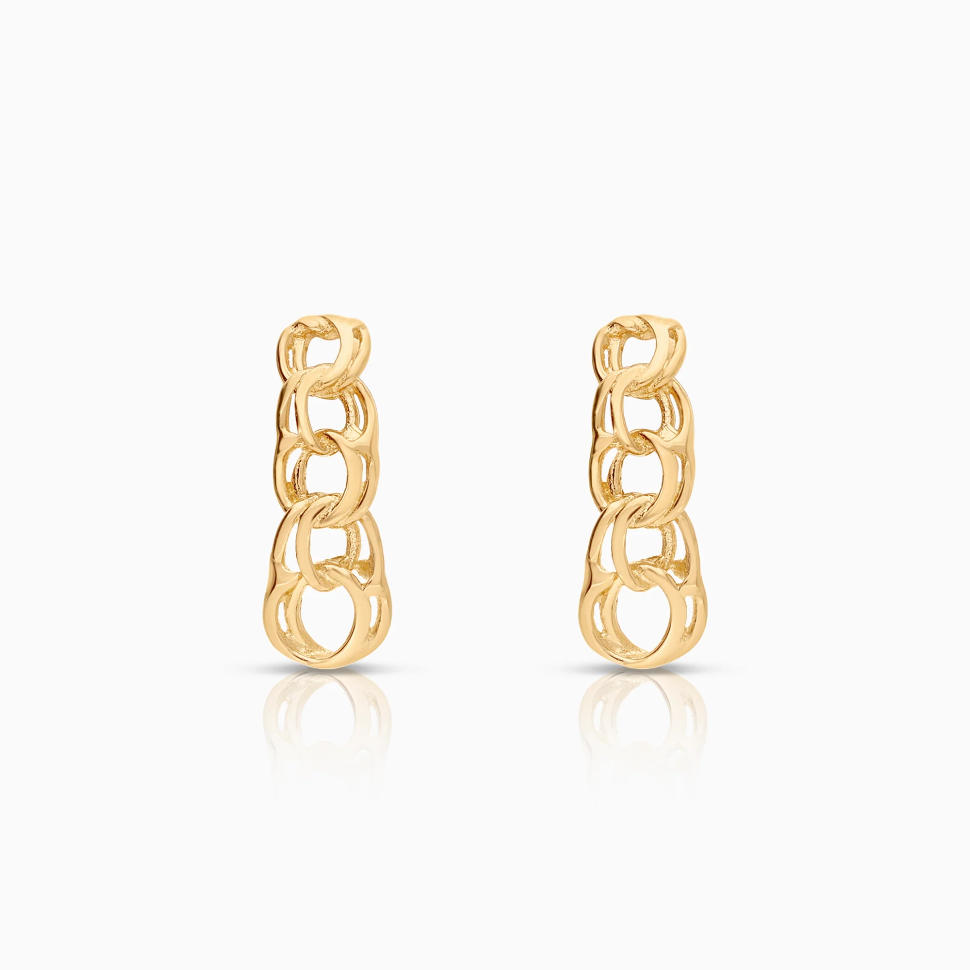 Bismarck earrings 1.47g 18K gold
