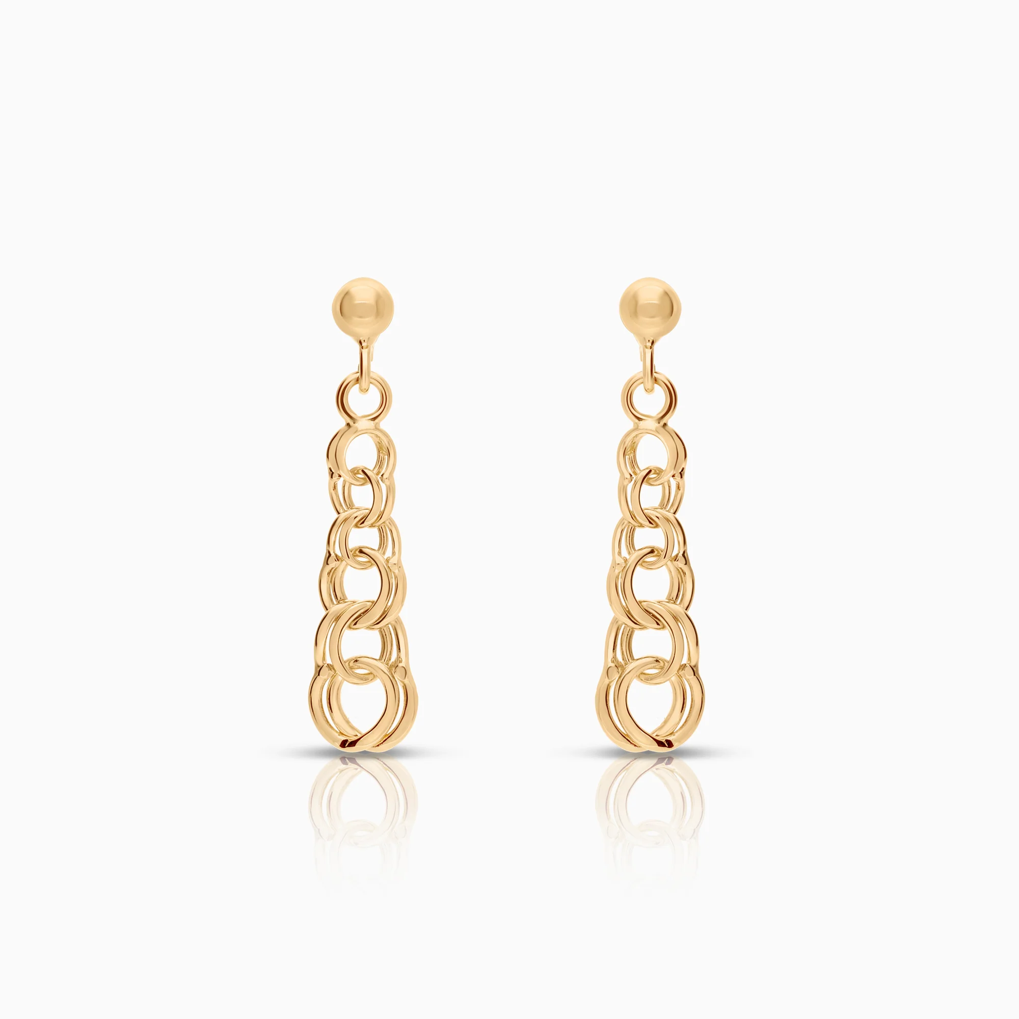 Bismarck earrings 1.49g 18K gold