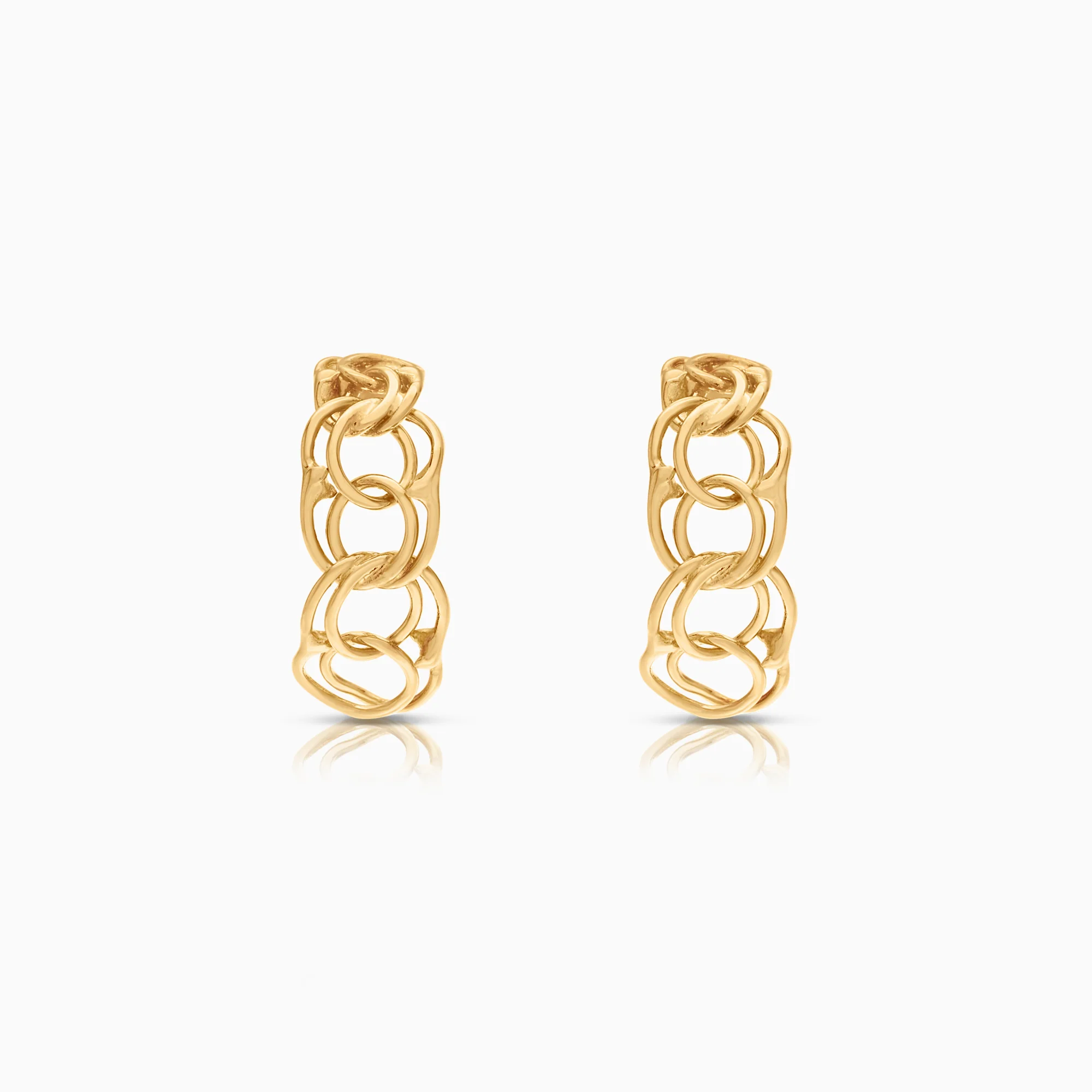 Bismarck earrings 1.58g 18K gold