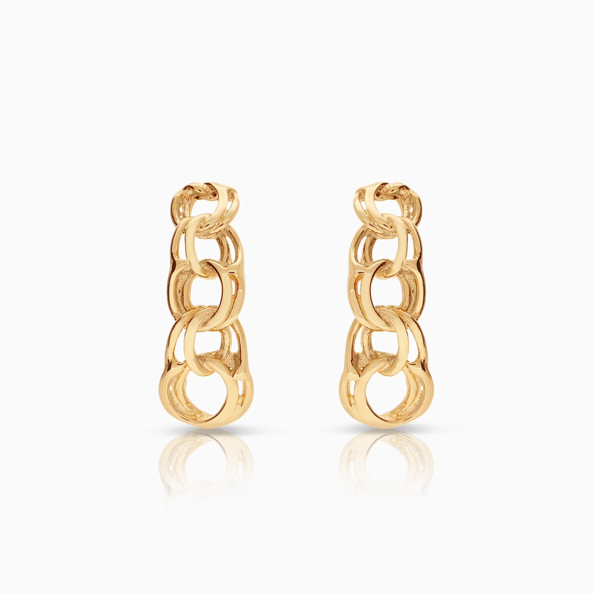Bismarck earrings 1.62g 18K gold