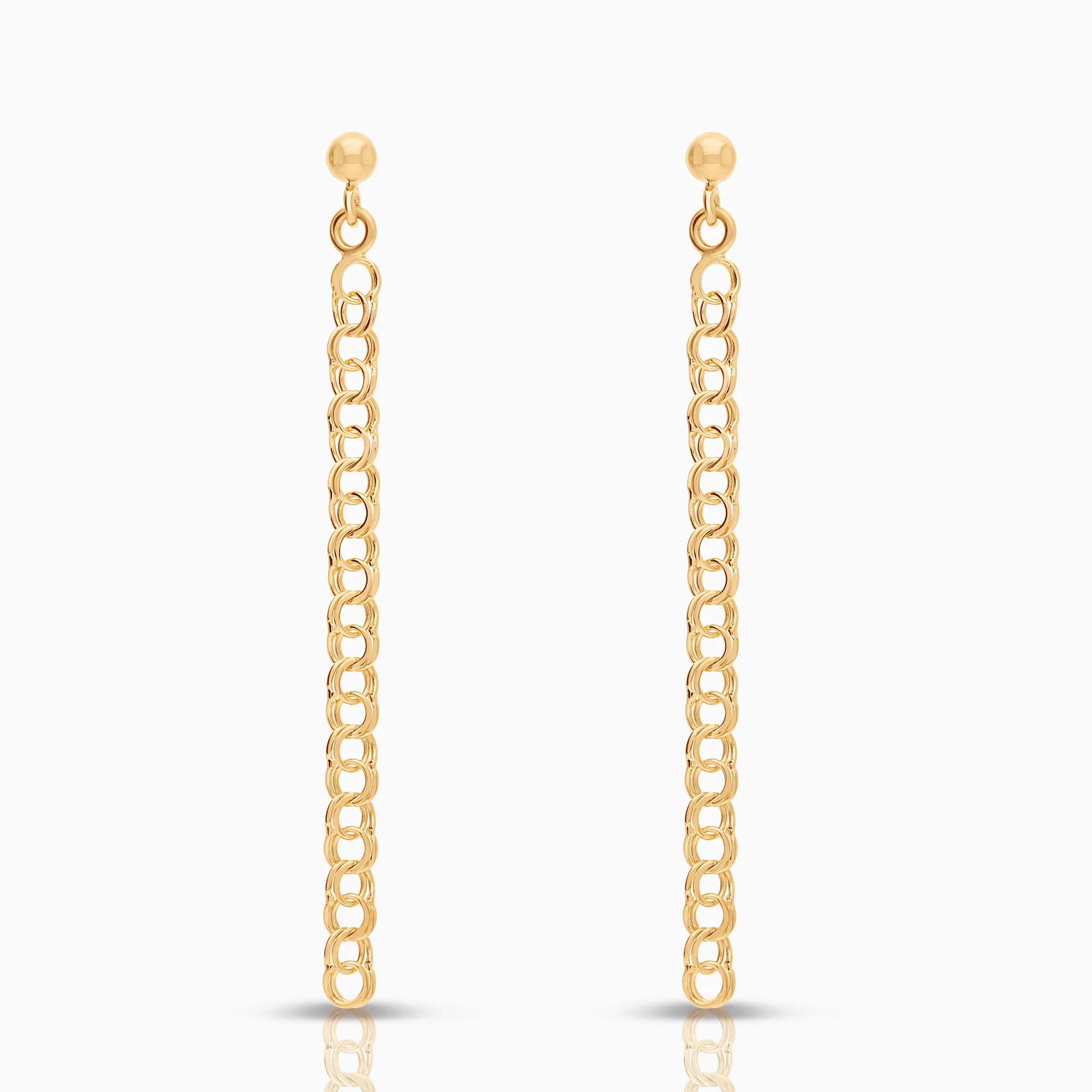 Bismarck earrings 1.64g 18K gold