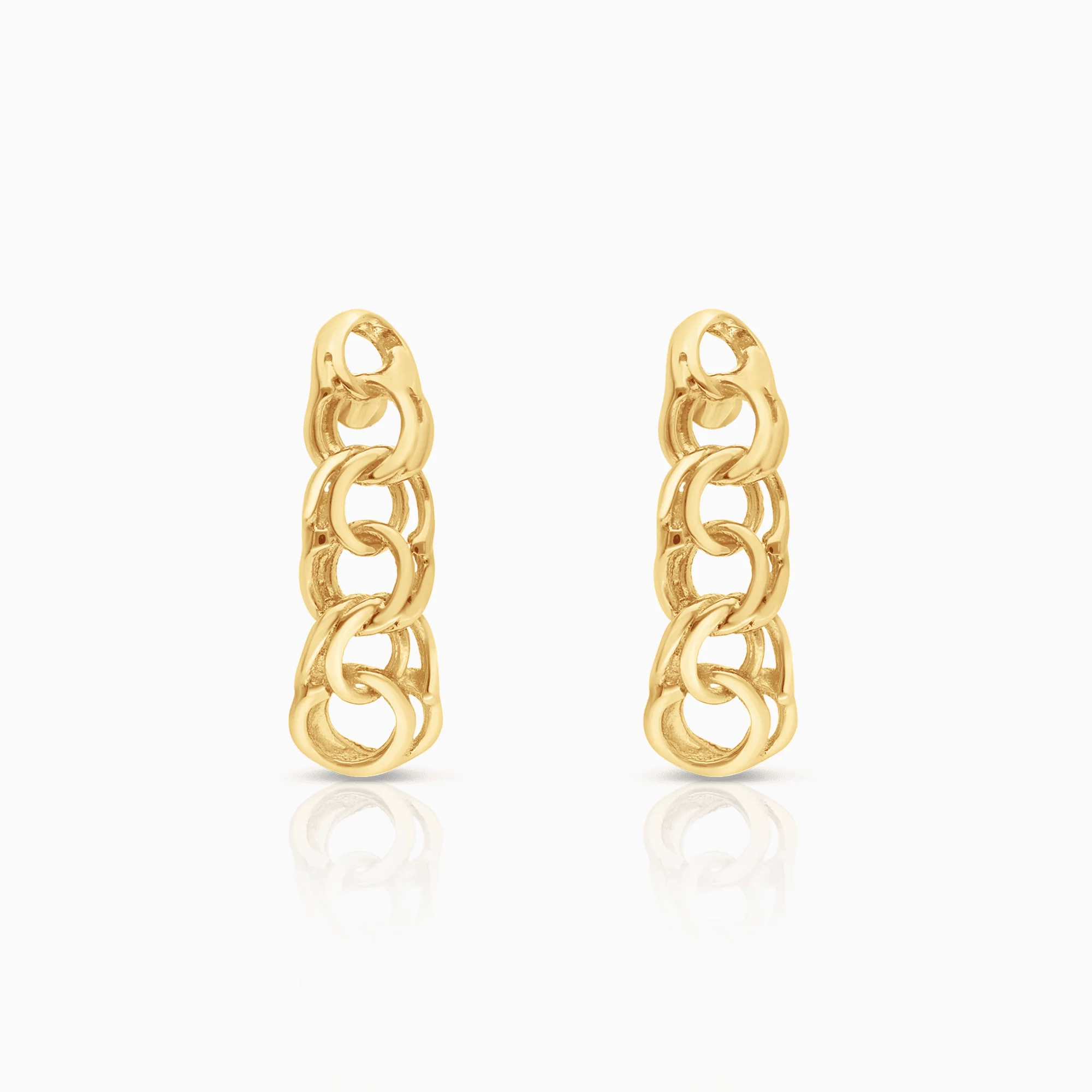 Bismarck earrings 1.00g 18K gold