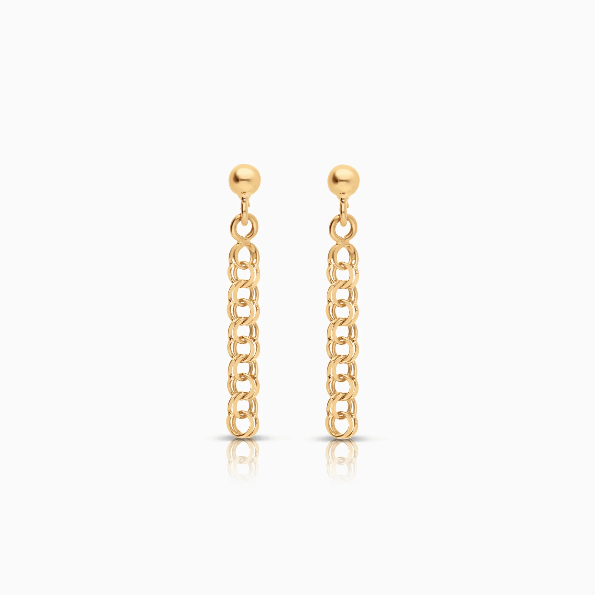 Bismarck earrings 1.08g 18K gold