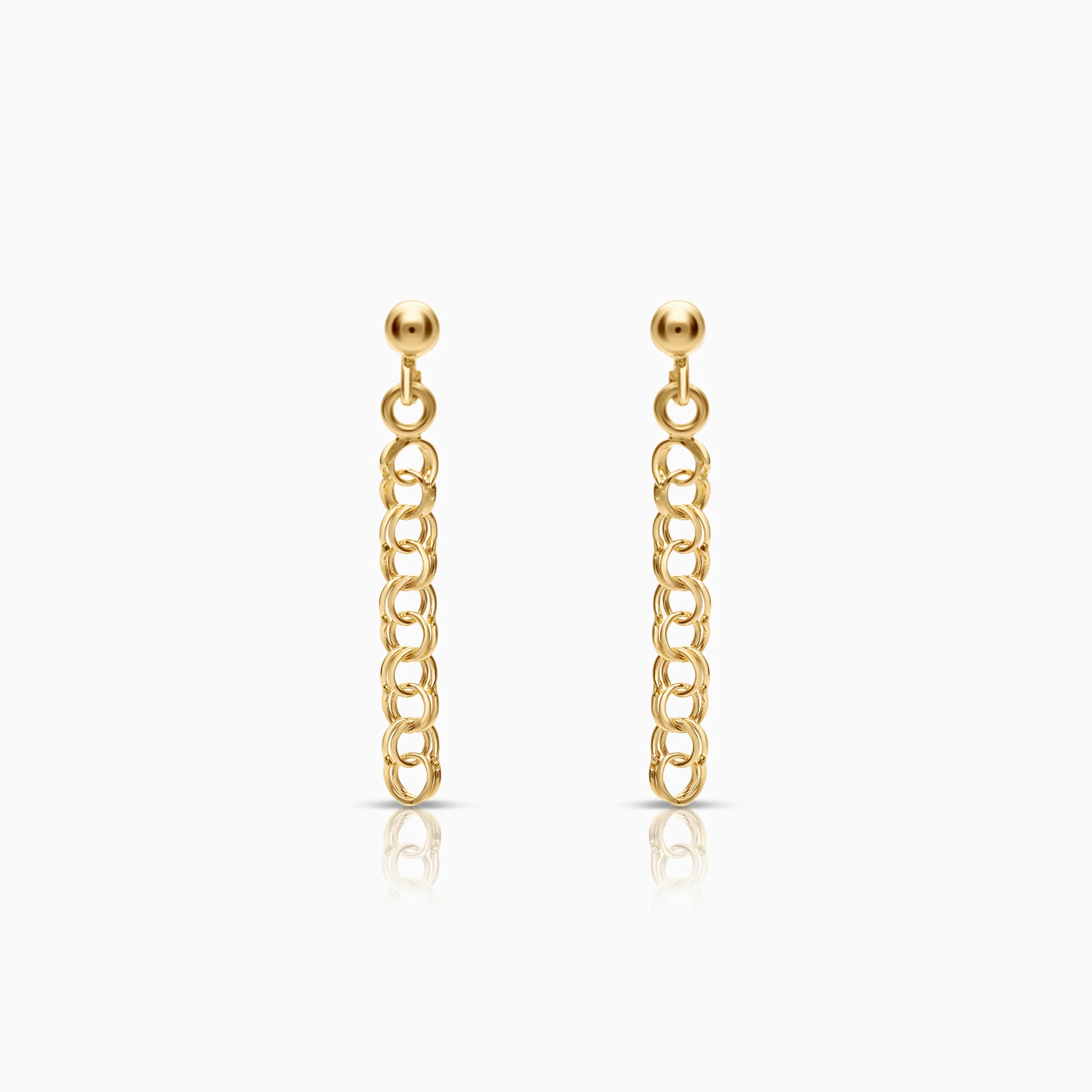 Bismarck earrings 1.13g 18K gold