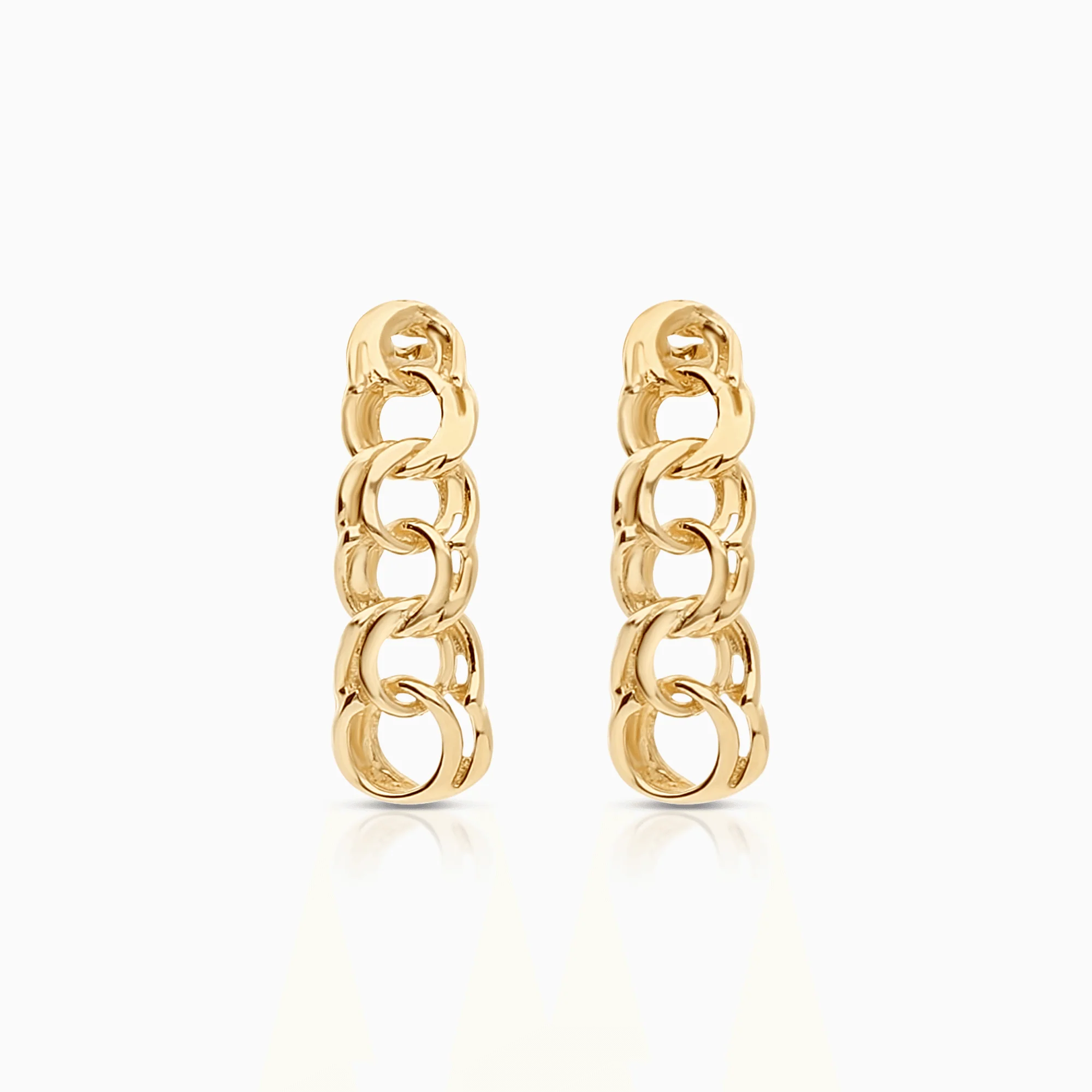 Bismarck earrings 1.20g 18K gold