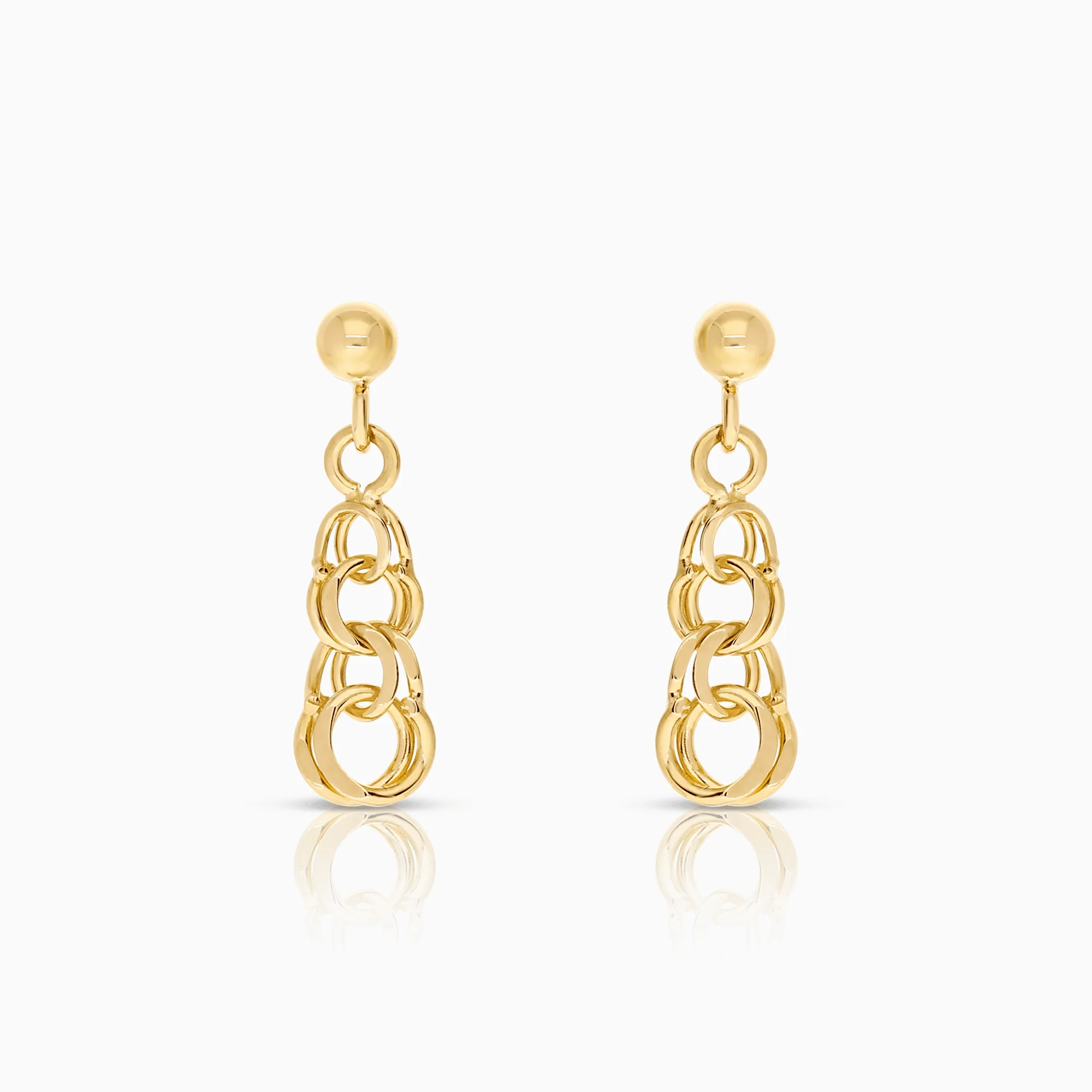 Bismarck earrings 1.26g 18K gold
