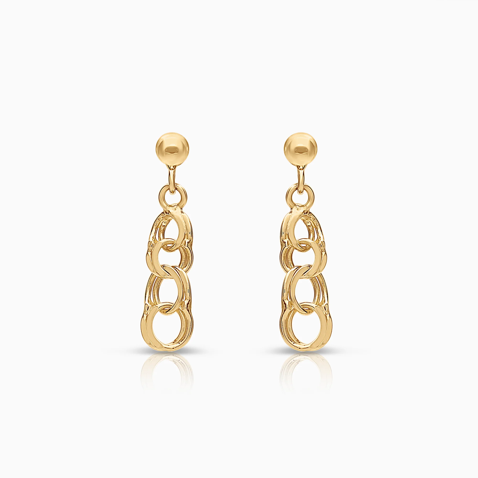 Bismarck earrings 1.26g 18K gold