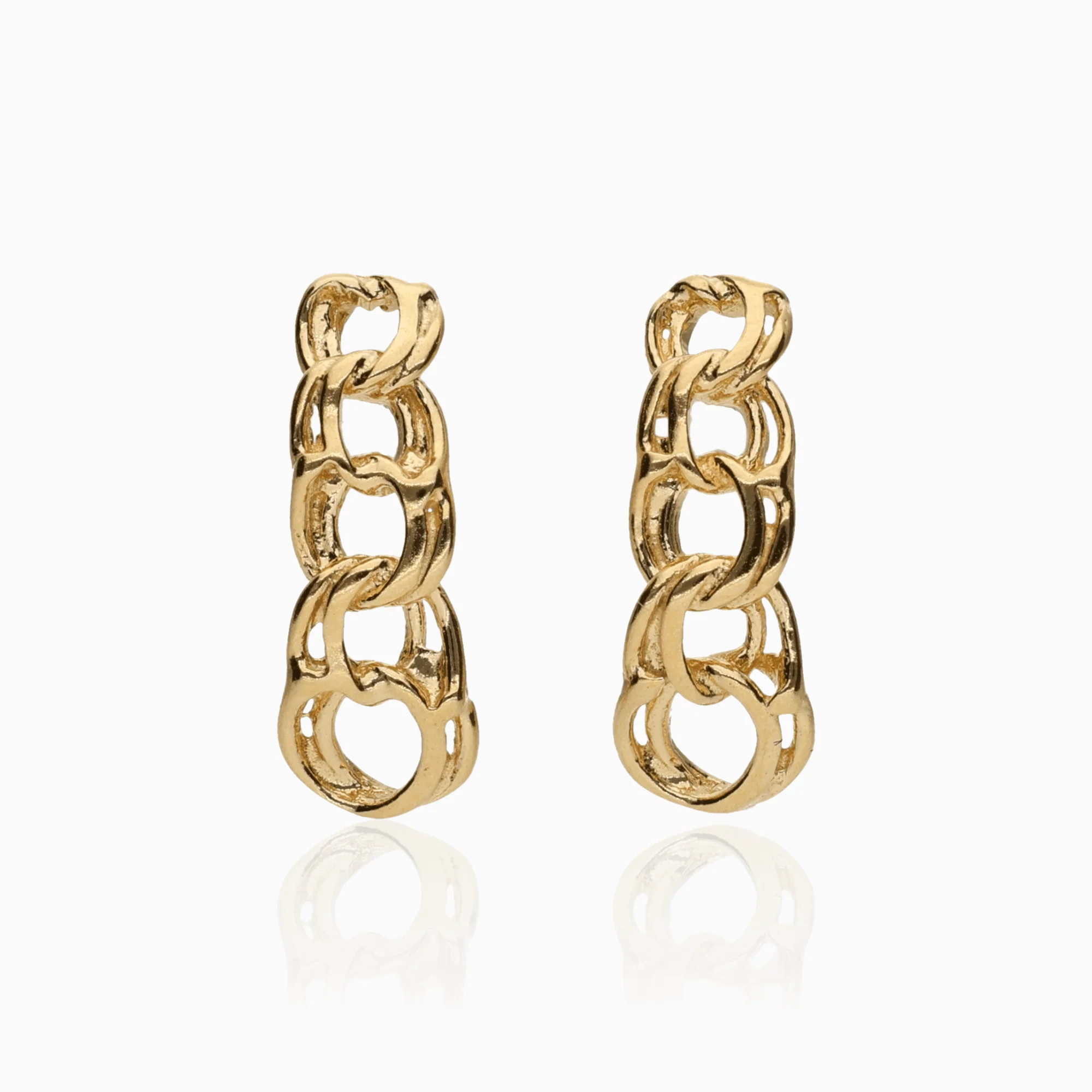 Bismarck Earrings 1.42g 18K Gold