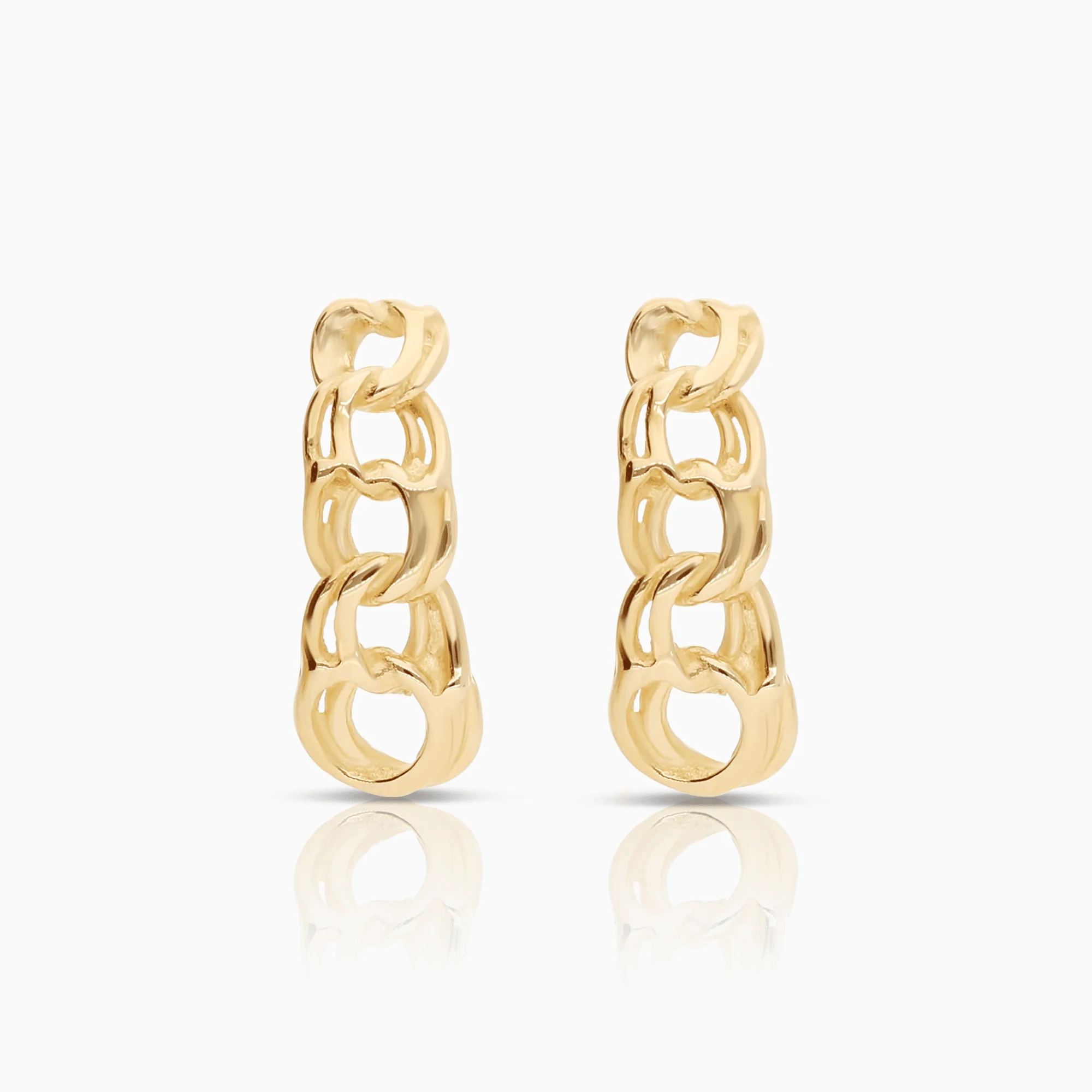 Bismarck earrings 1.45g 18K gold