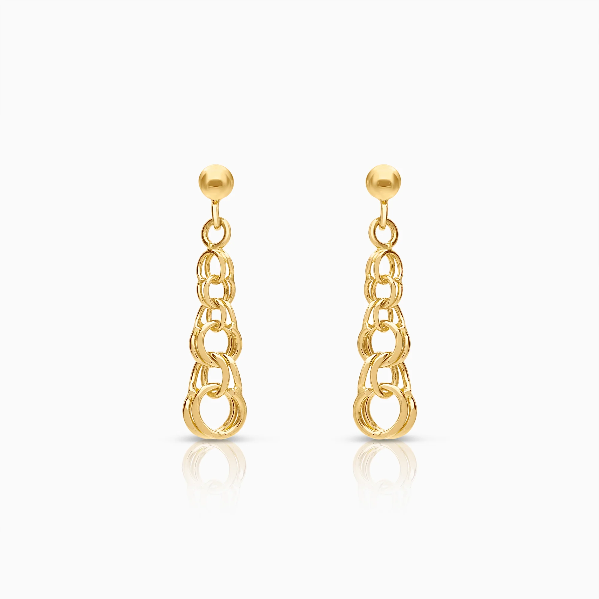 Bismarck earrings 1.46g 18K gold