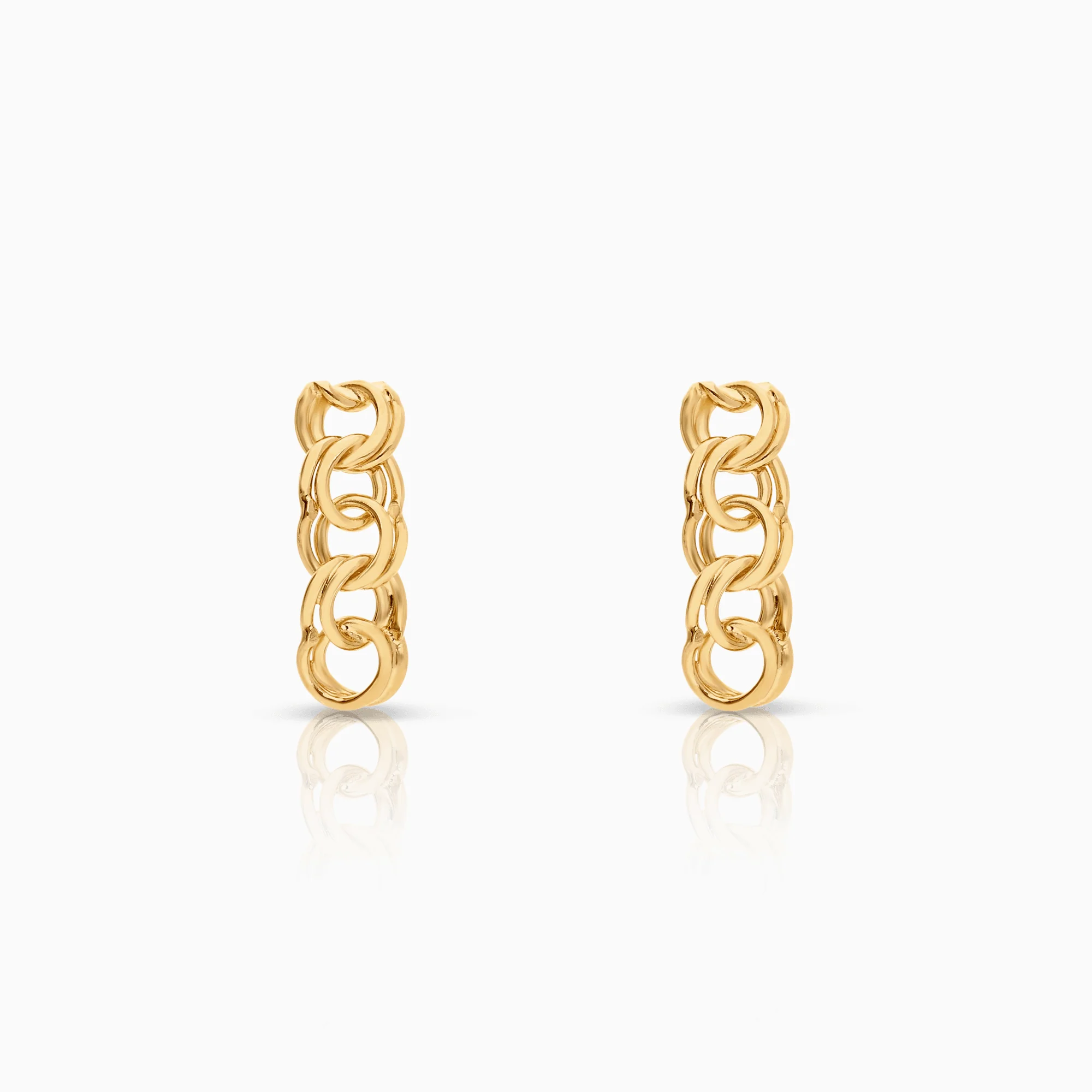 Bismarck Earrings 1.54g 18K Gold