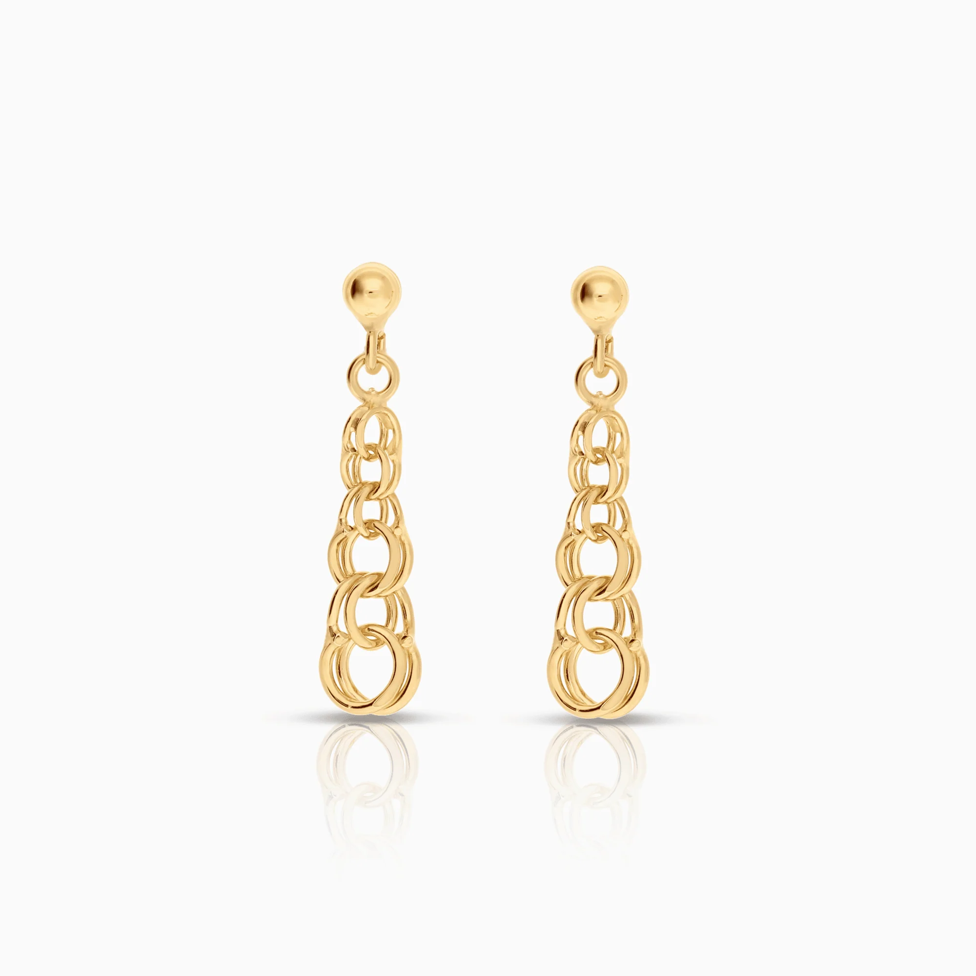 Bismarck Earrings 1.54g 18K Gold