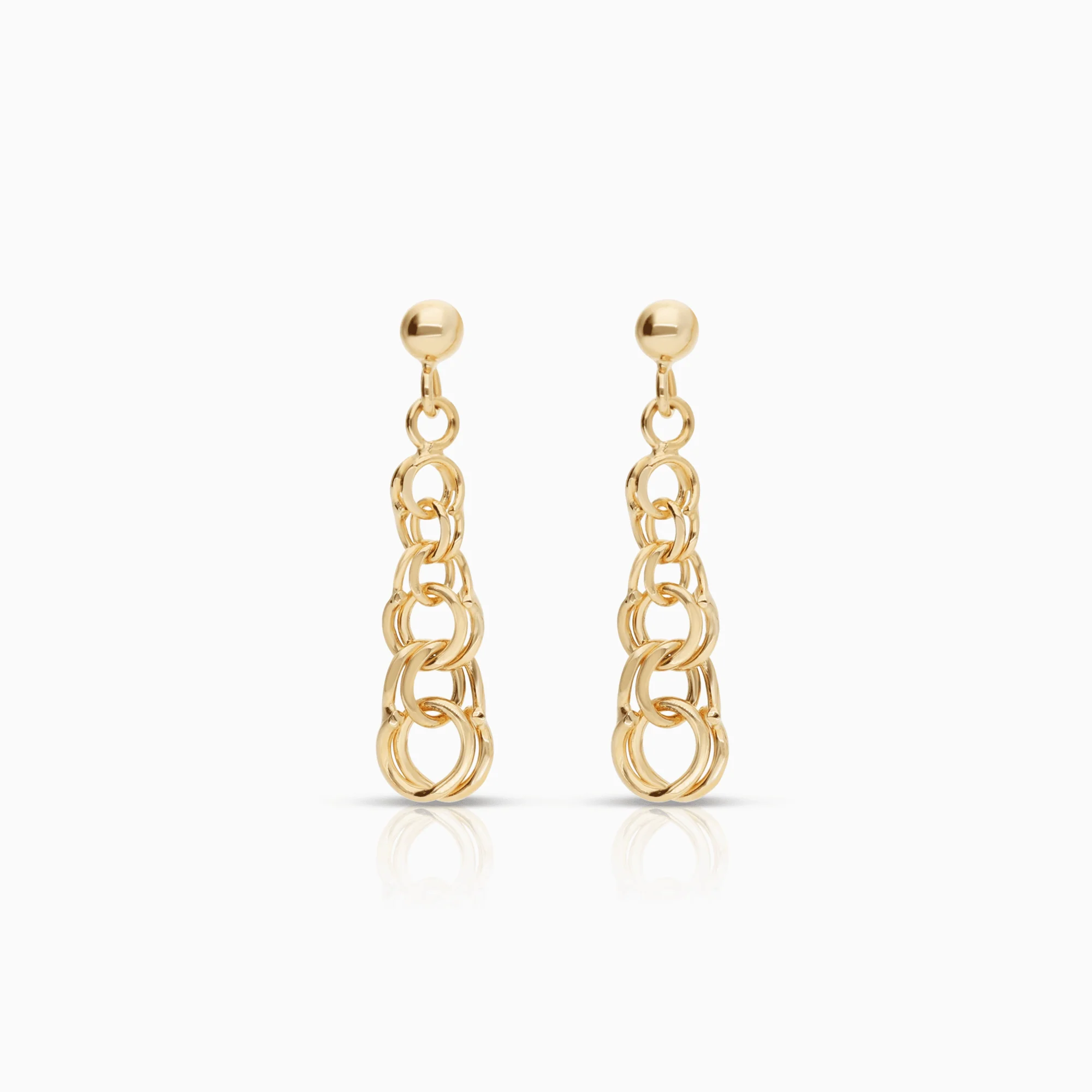 Bismarck earrings 1.56g 18K gold