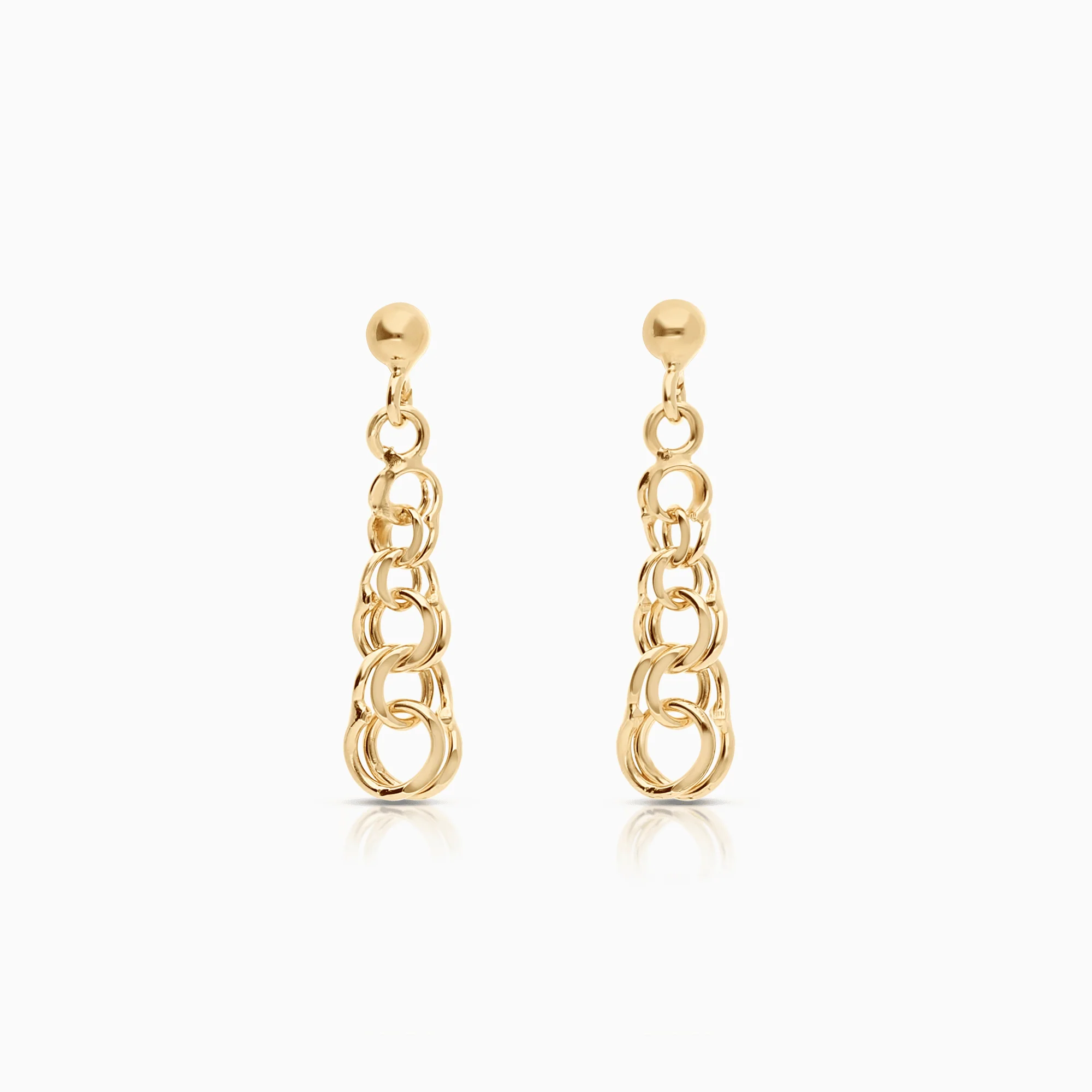 Bismarck earrings 1.63g 18K gold