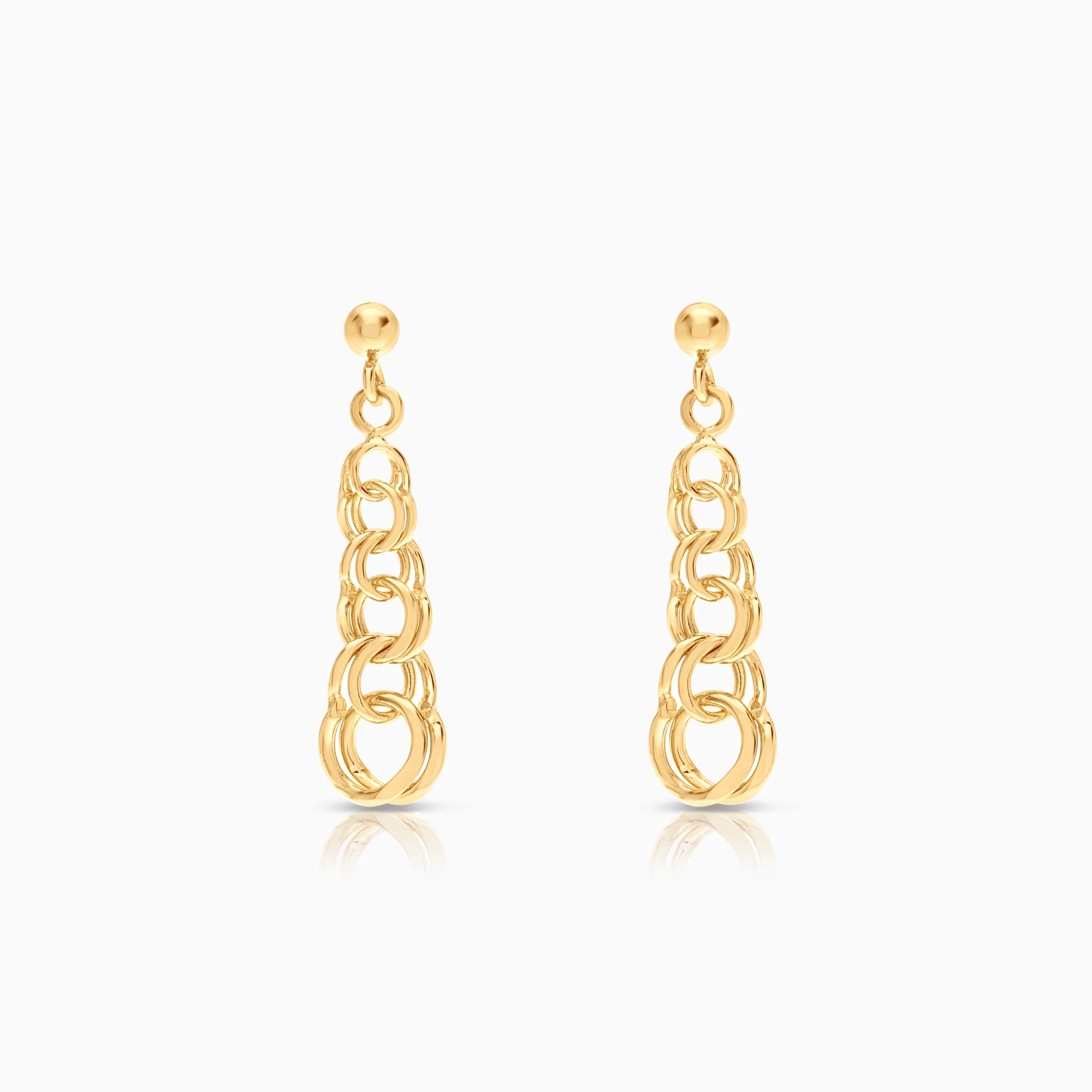 Bismarck earrings 2.43g 18K gold