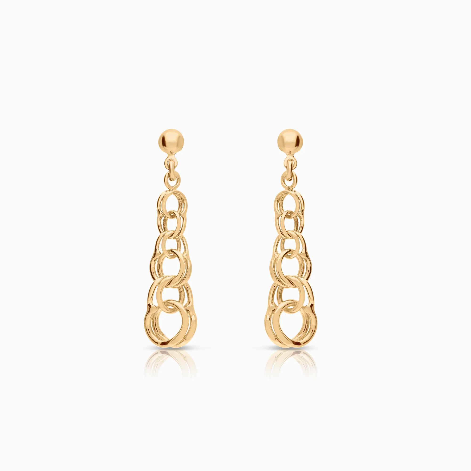 Bismarck earrings 2.72g 18K gold